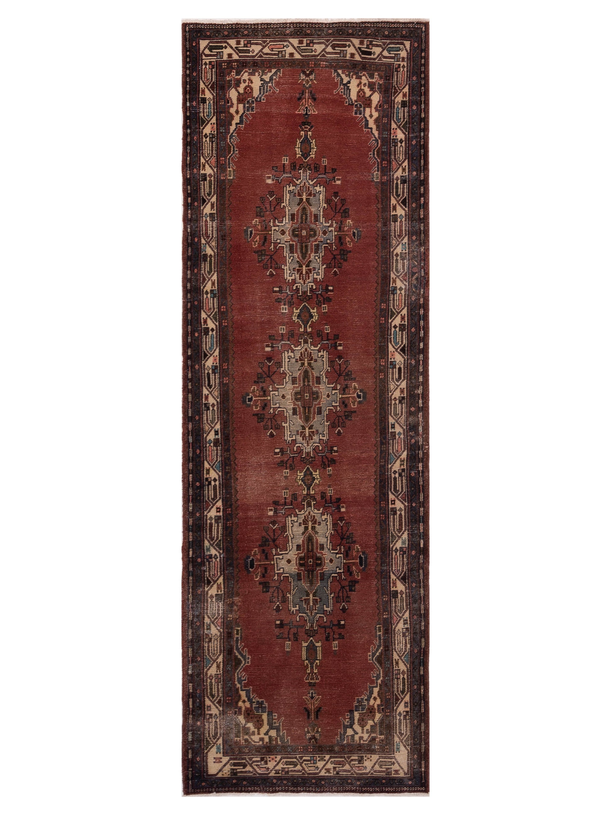 Pasha Persian  Rust Brown Traditional