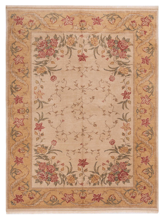 Pasha Antique Loom  Ivory Gold Transitional