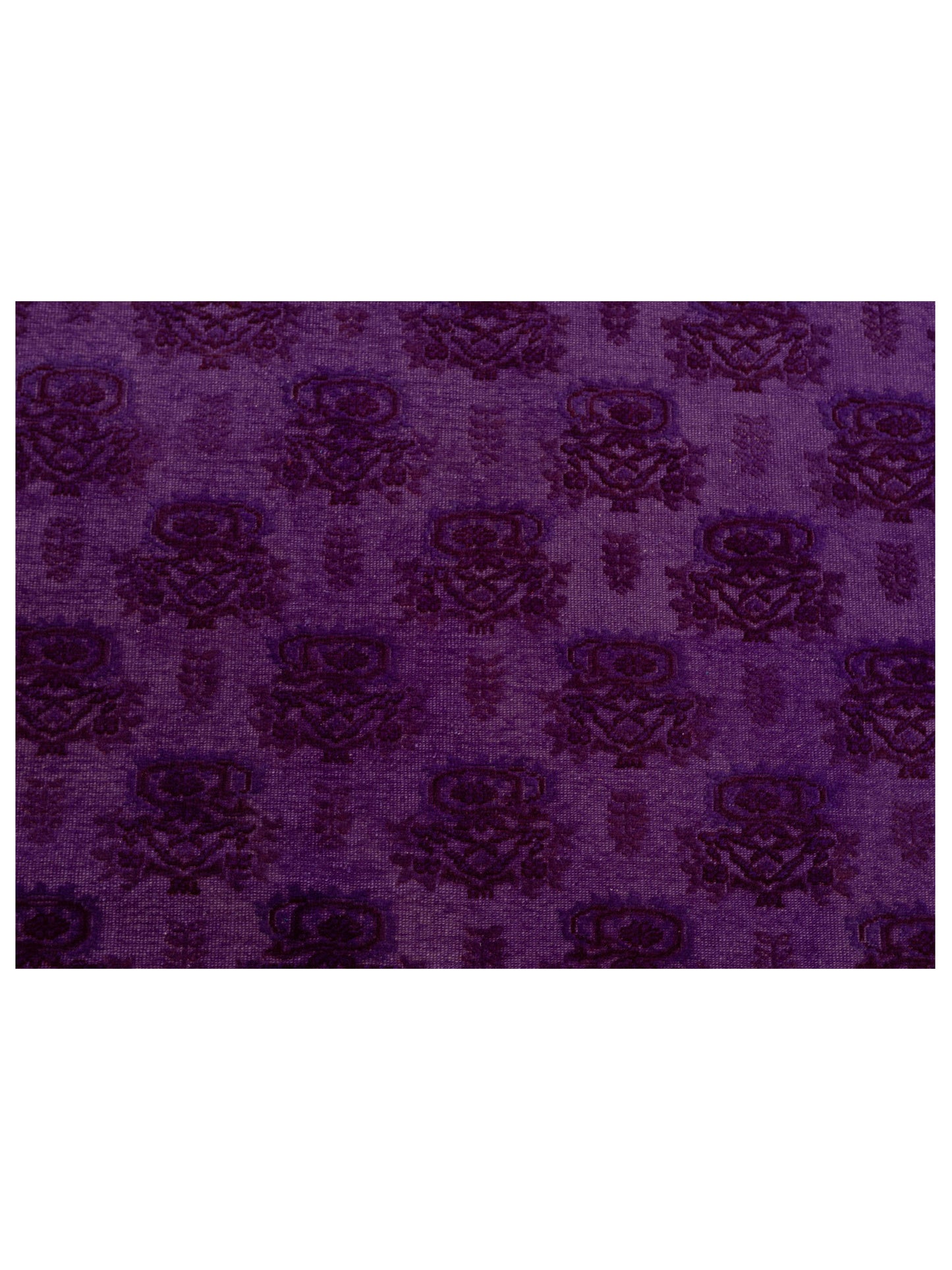 Vintage 108914 Purple 6.10x8.3 Hand Knotted Rug