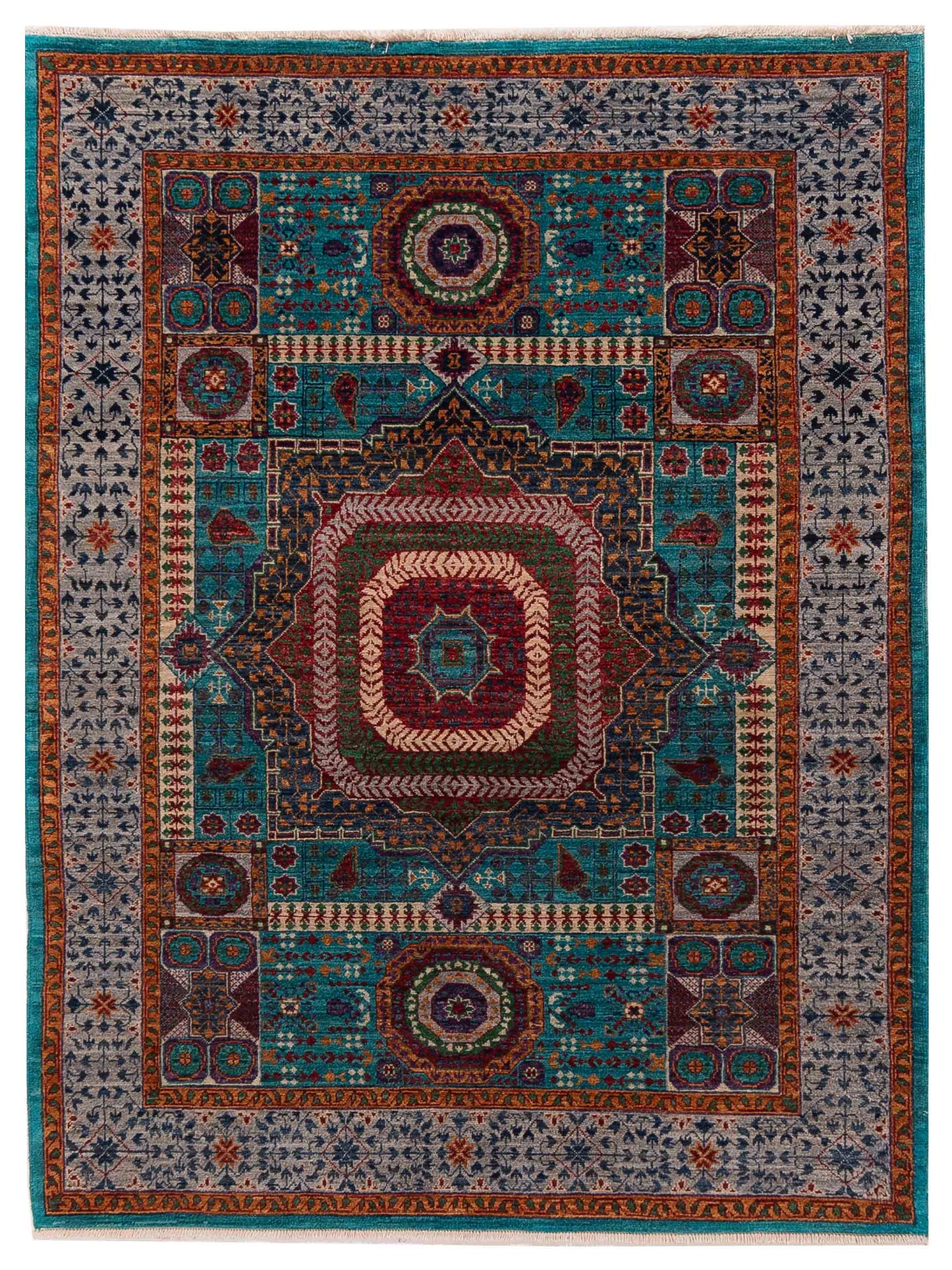 Nomad Super Mamluk  Blue Gray Traditional