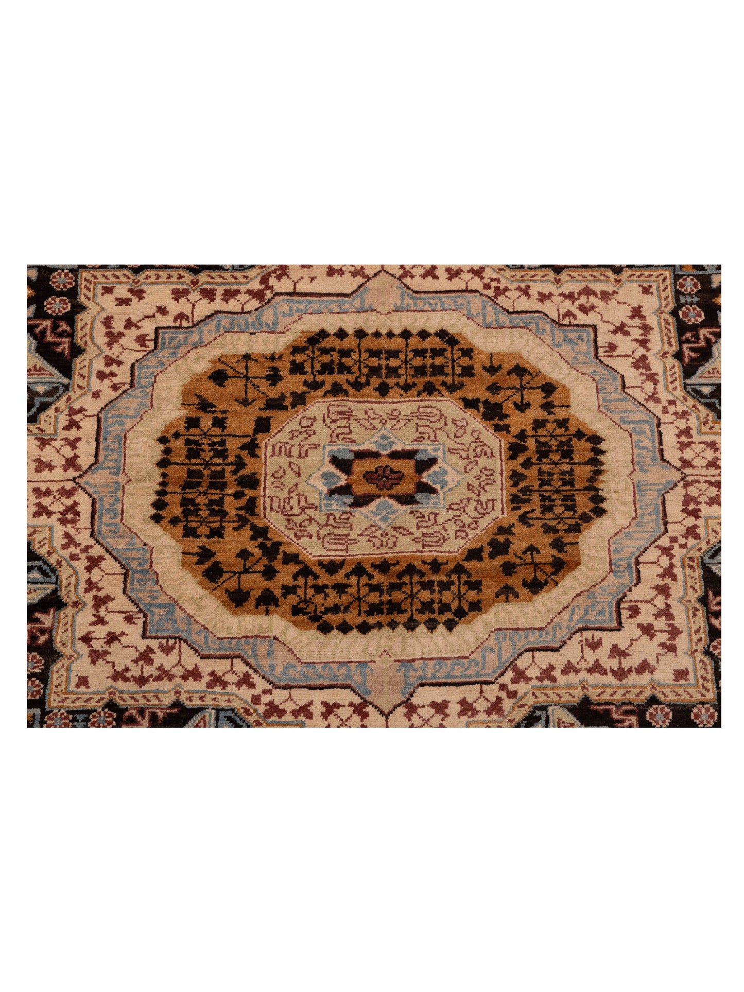 Mamluk 149965 Charcoal Charcoal 8.2x10 Hand Knotted Rug