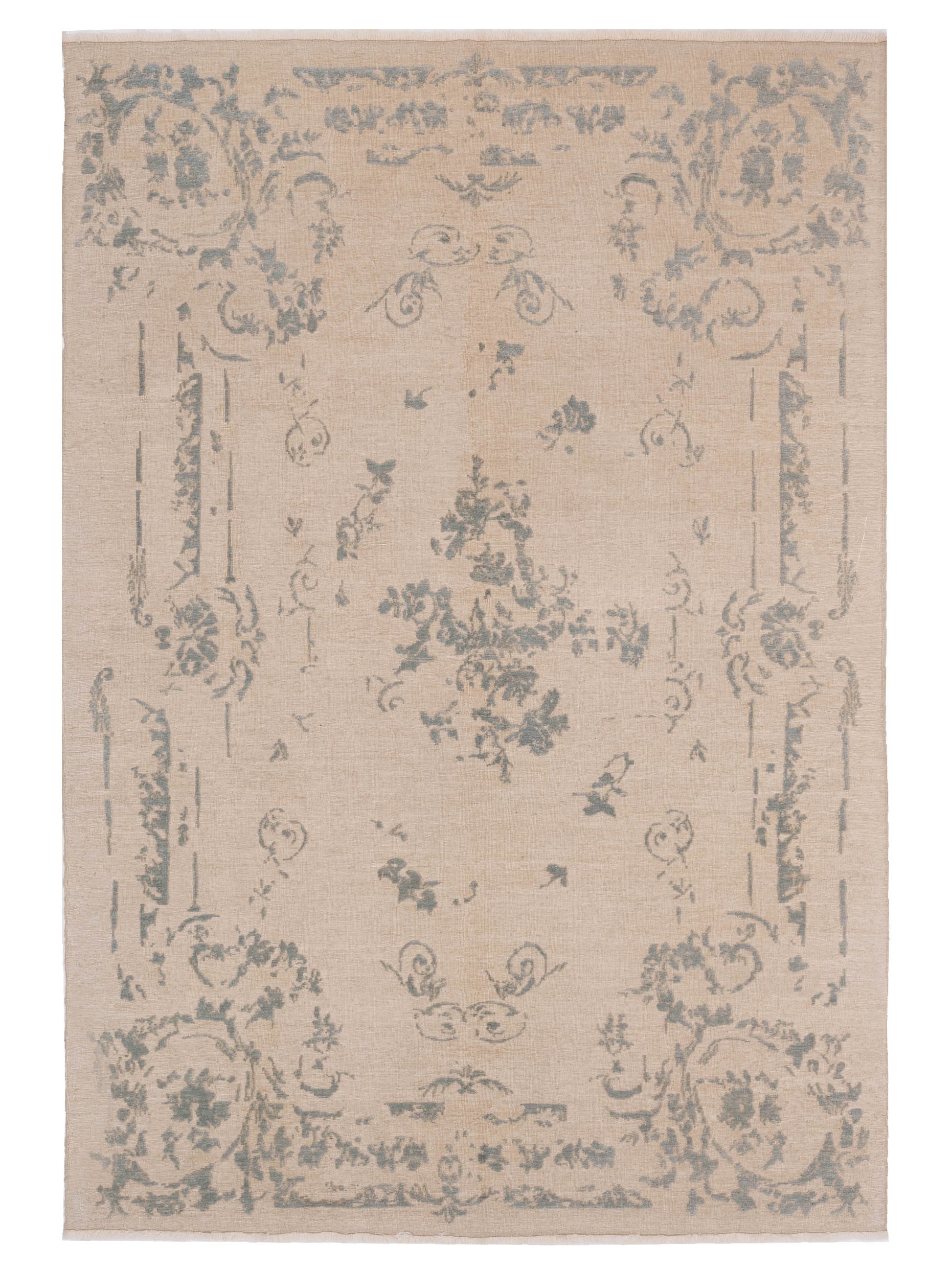 Pasha Defne  Ivory Blue Transitional