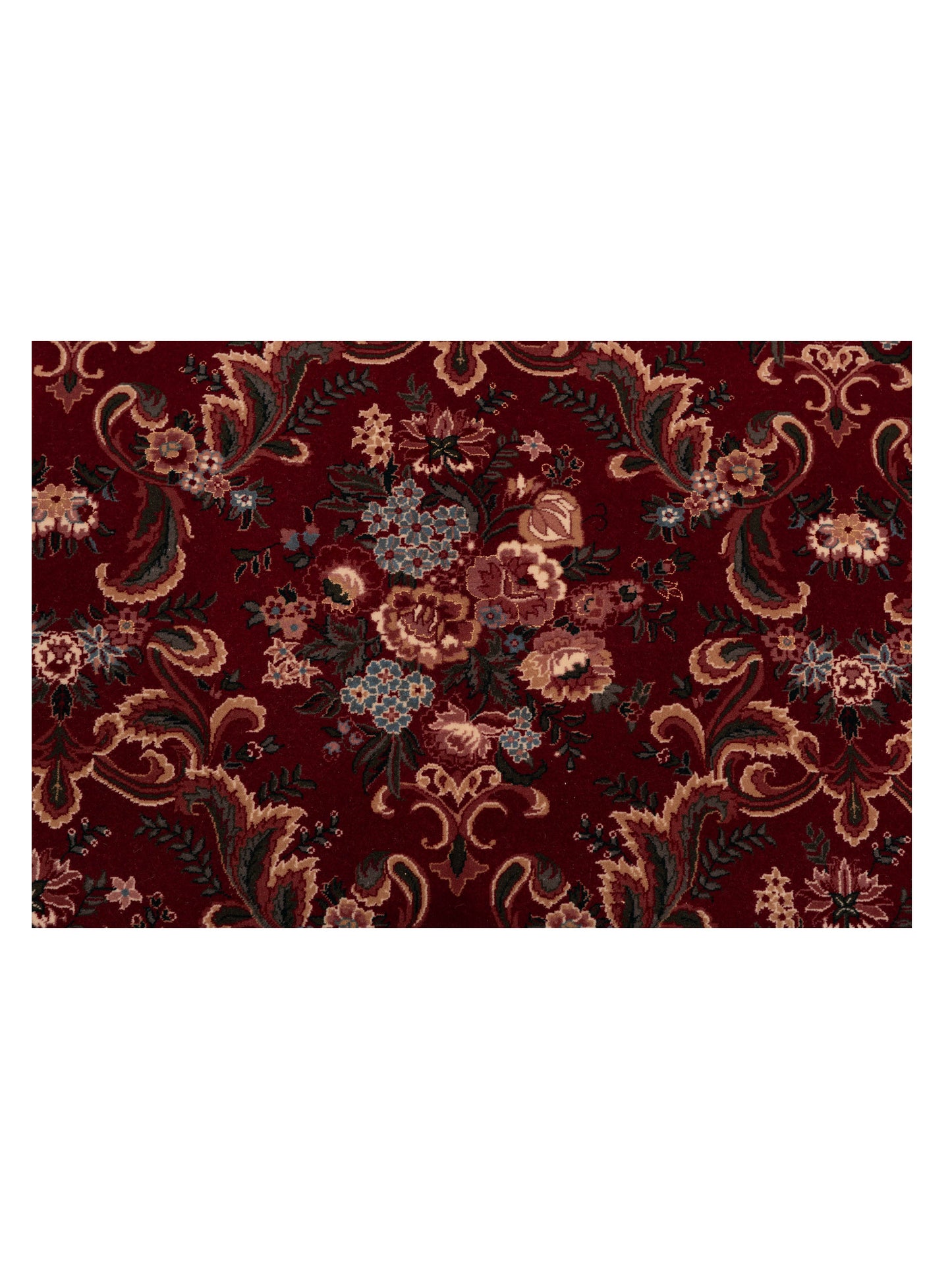 Magnolia 121099 Red Ivory 6.2x9.1 Hand Knotted Rug