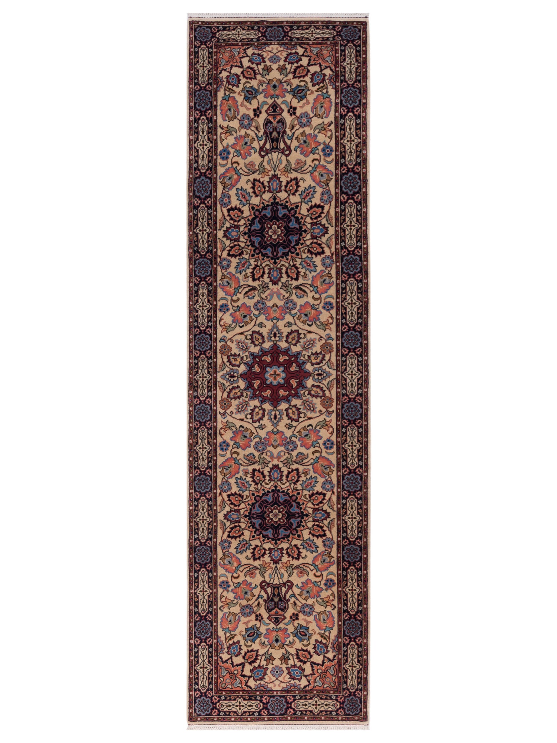 Rajpur Crown  Ivory Black Traditional