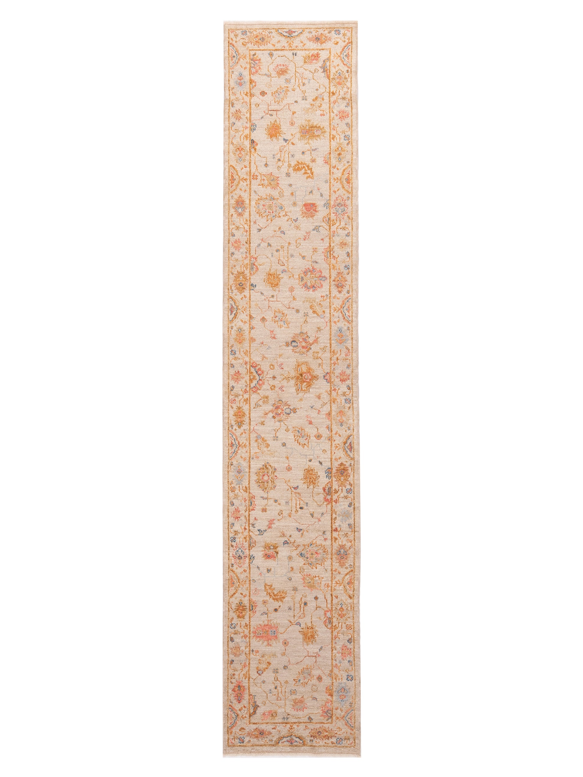 Anadol Angora Oushak  Ivory Ivory Traditional
