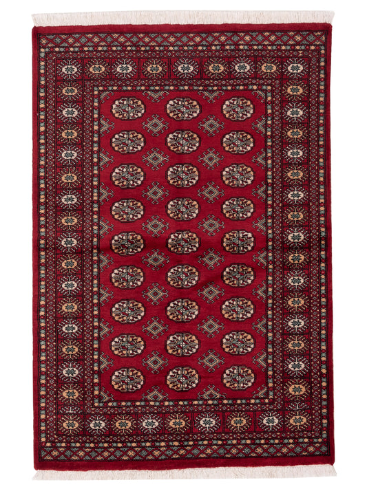 Nomad Bokhara  Red Red Traditional
