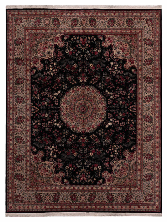 Pasha Magnolia  Black Beige Traditional