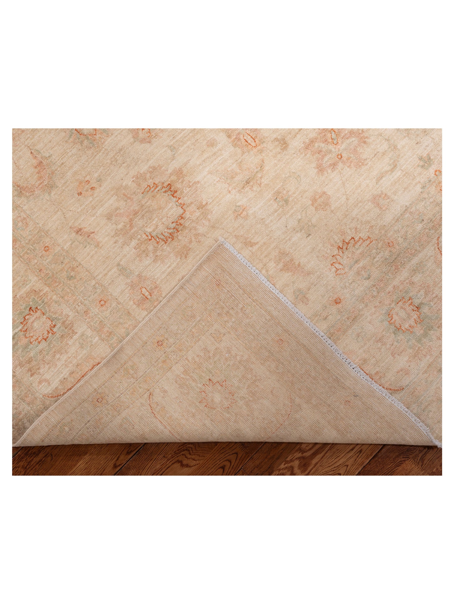 Sultan 153642 Ivory Ivory 8.1x9.11 Hand Knotted Rug
