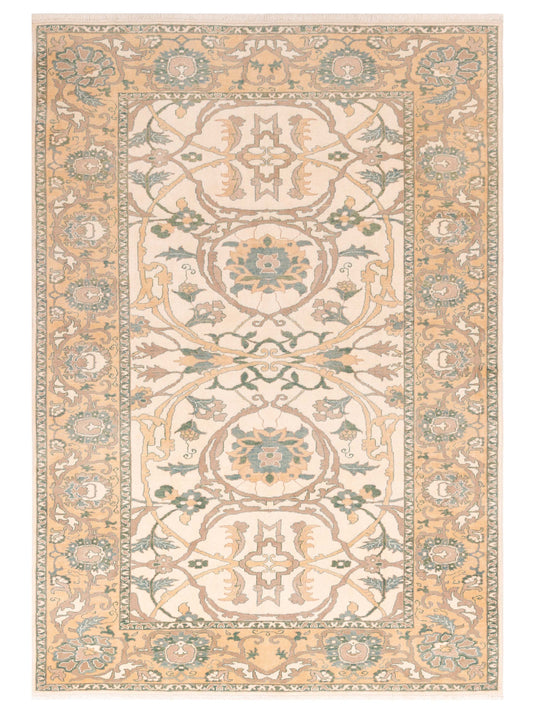 Pasha Antique Loom  Ivory Gold Traditional