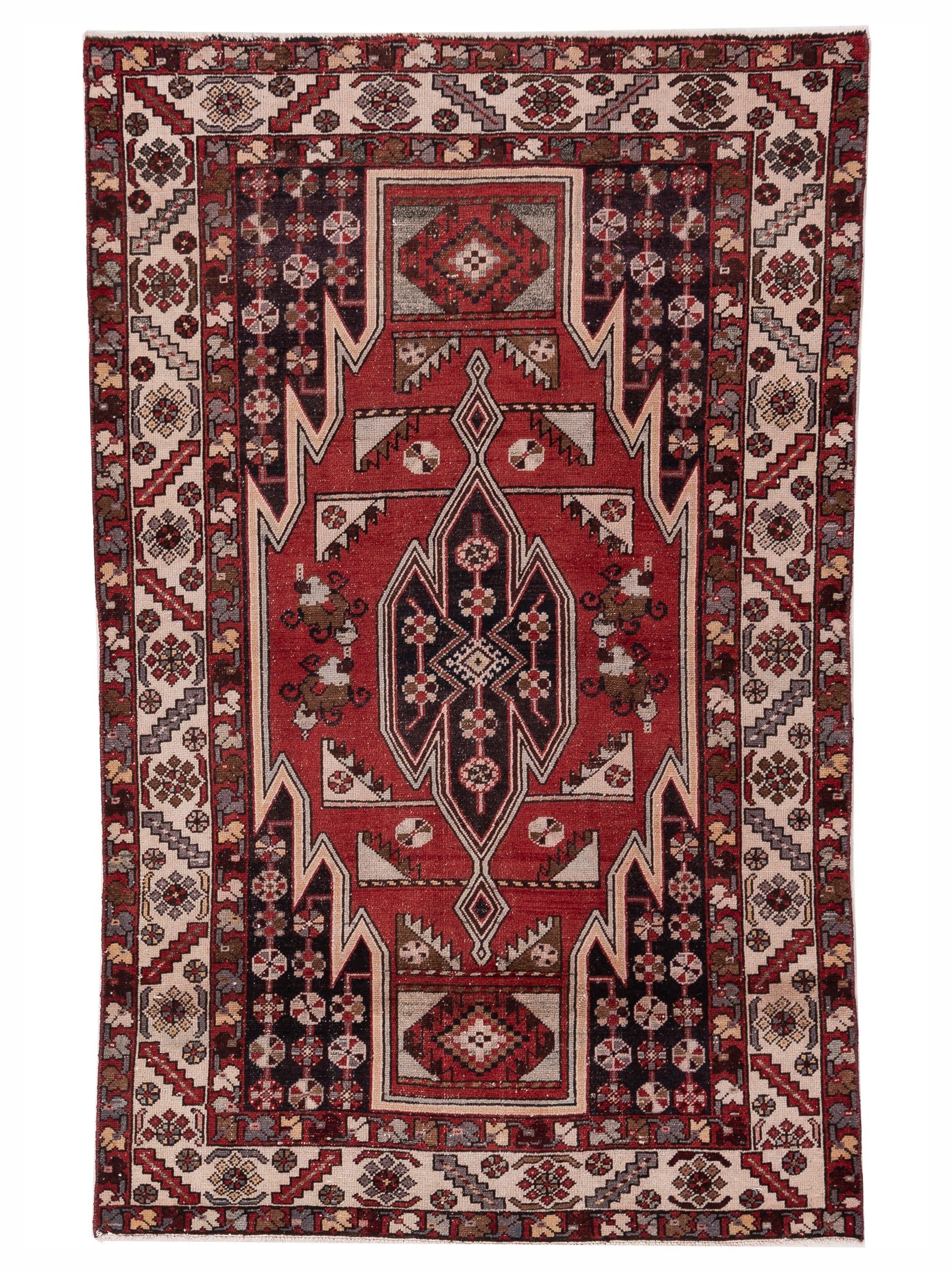 Pasha Persian  Red Ivory Transitional