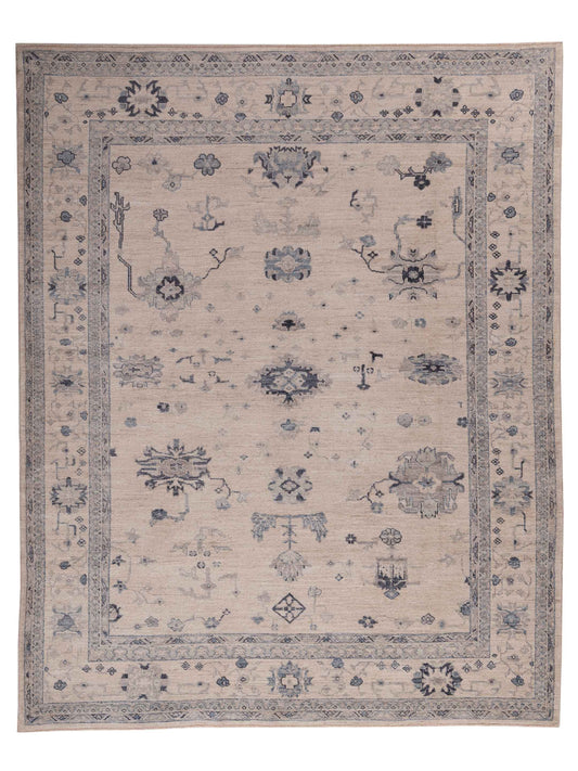 Anadol Angora Oushak  Ivory Ivory Traditional