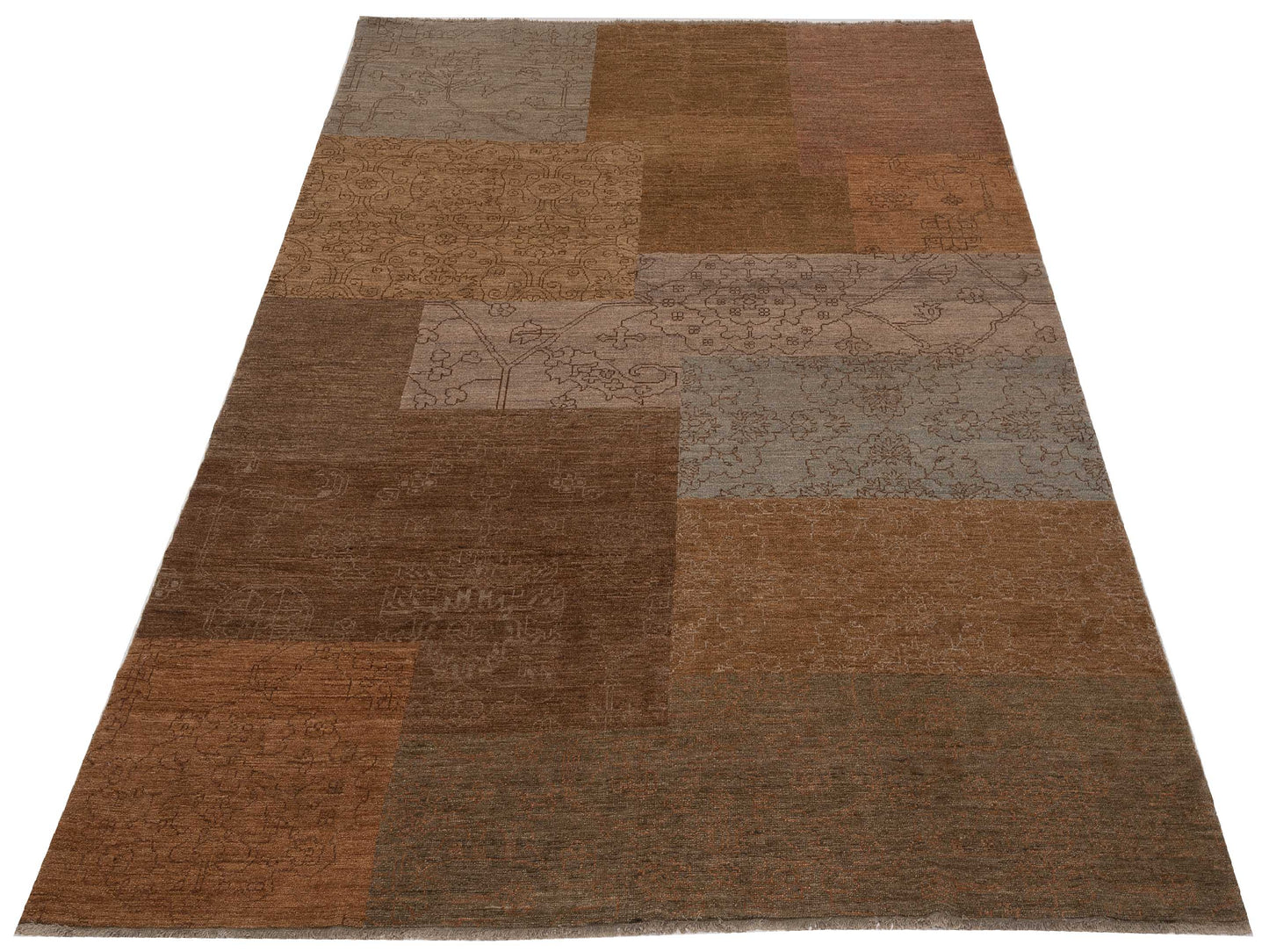 Defne Amethyste Multi 8.6x9.1 Hand Knotted Rug