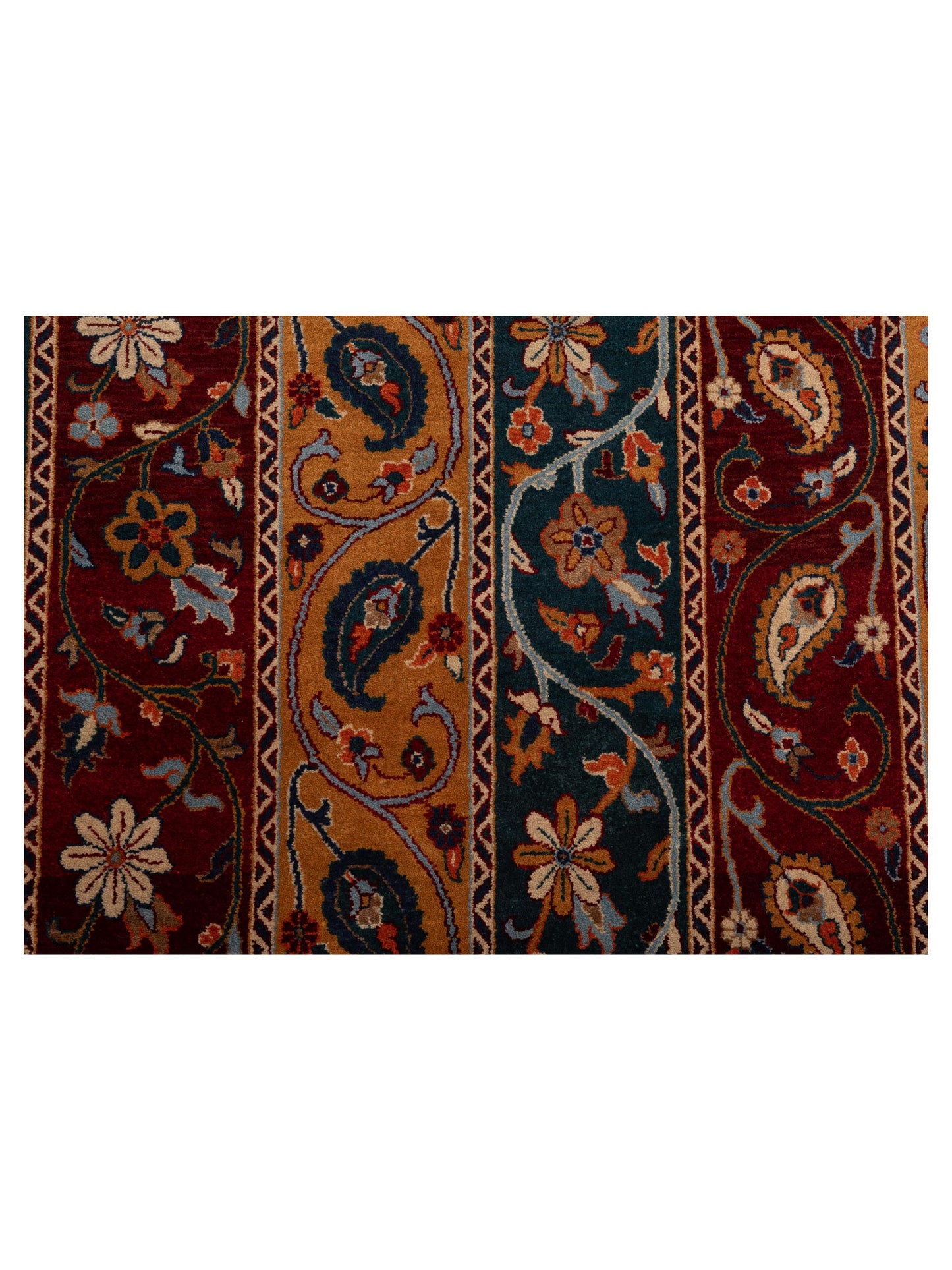Shawl 112865 Multi 5.9x7.10 Hand Knotted Rug
