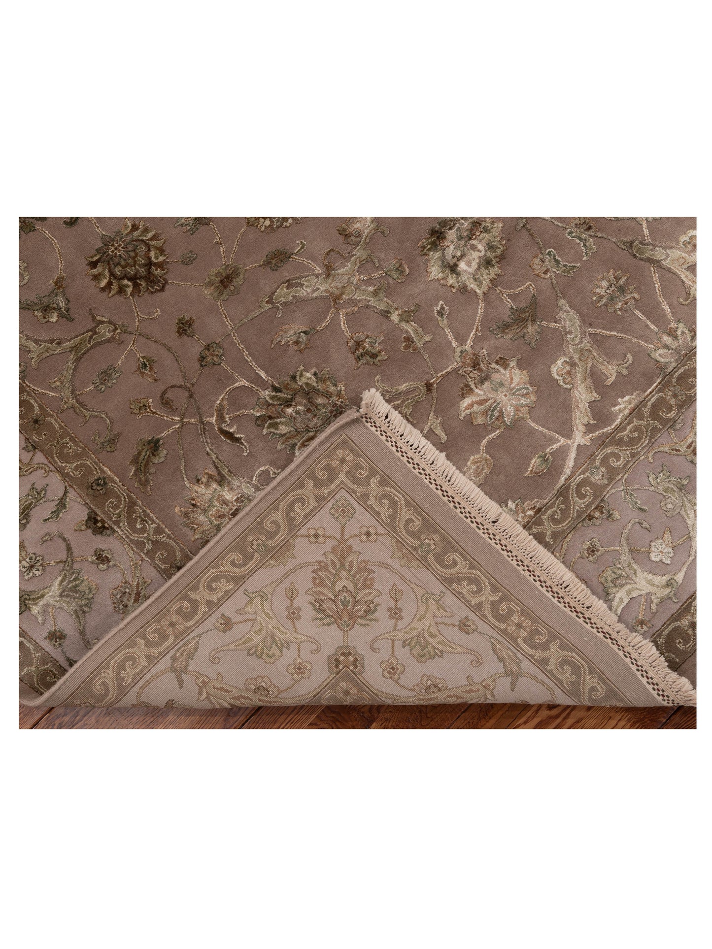 Imperial 118932 Silver Cream 6.6x9.9 Hand Knotted Rug