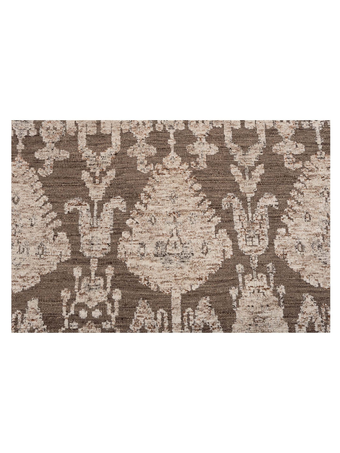 Himalayan 125877 Brown Beige 8.3x9.11 Hand Knotted Rug