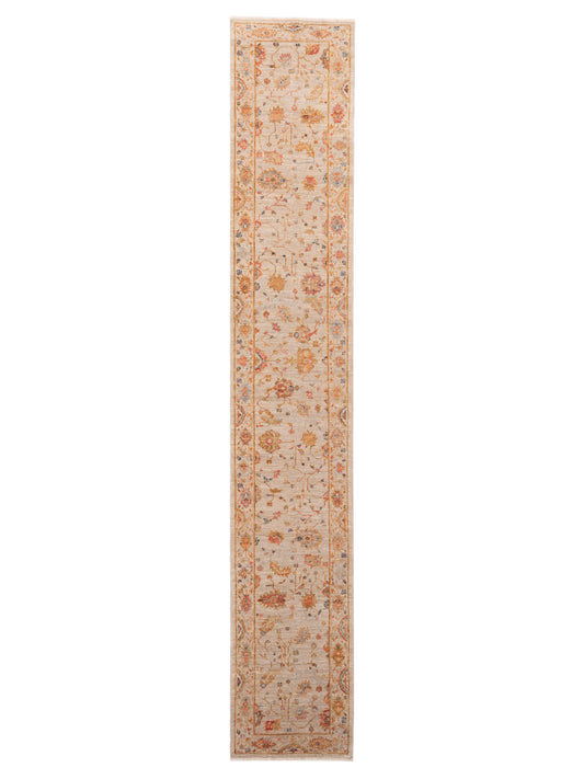 Anadol Angora Oushak  Ivory Ivory Traditional