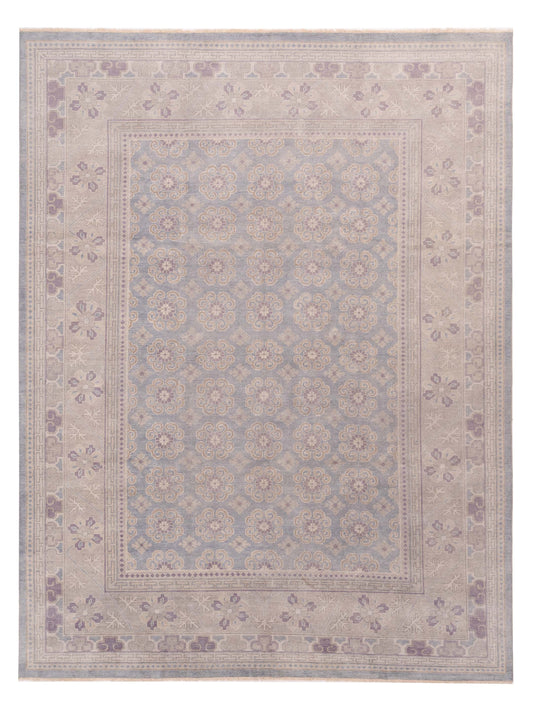 Rajpur Evren  Gray Silver Contemporary