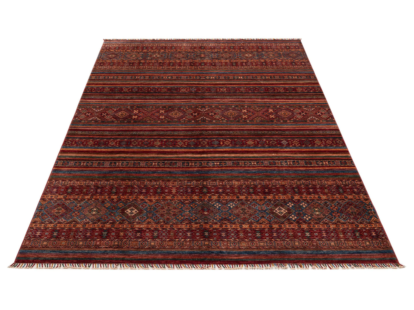 Khorjin 152012 Multi Multi 8.7x11.10 Hand Knotted Rug