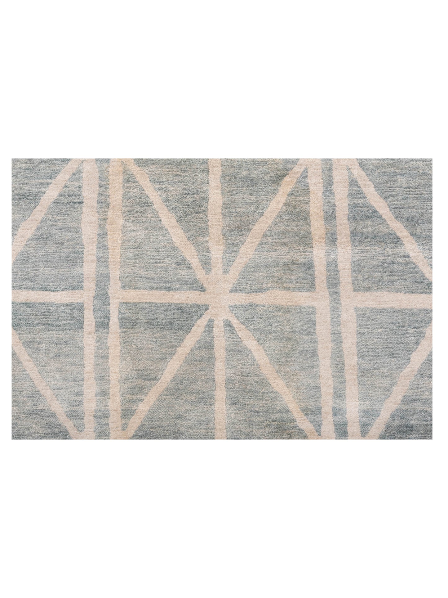 Tibetino 119759 Blue 4x6.1 Hand Knotted Rug