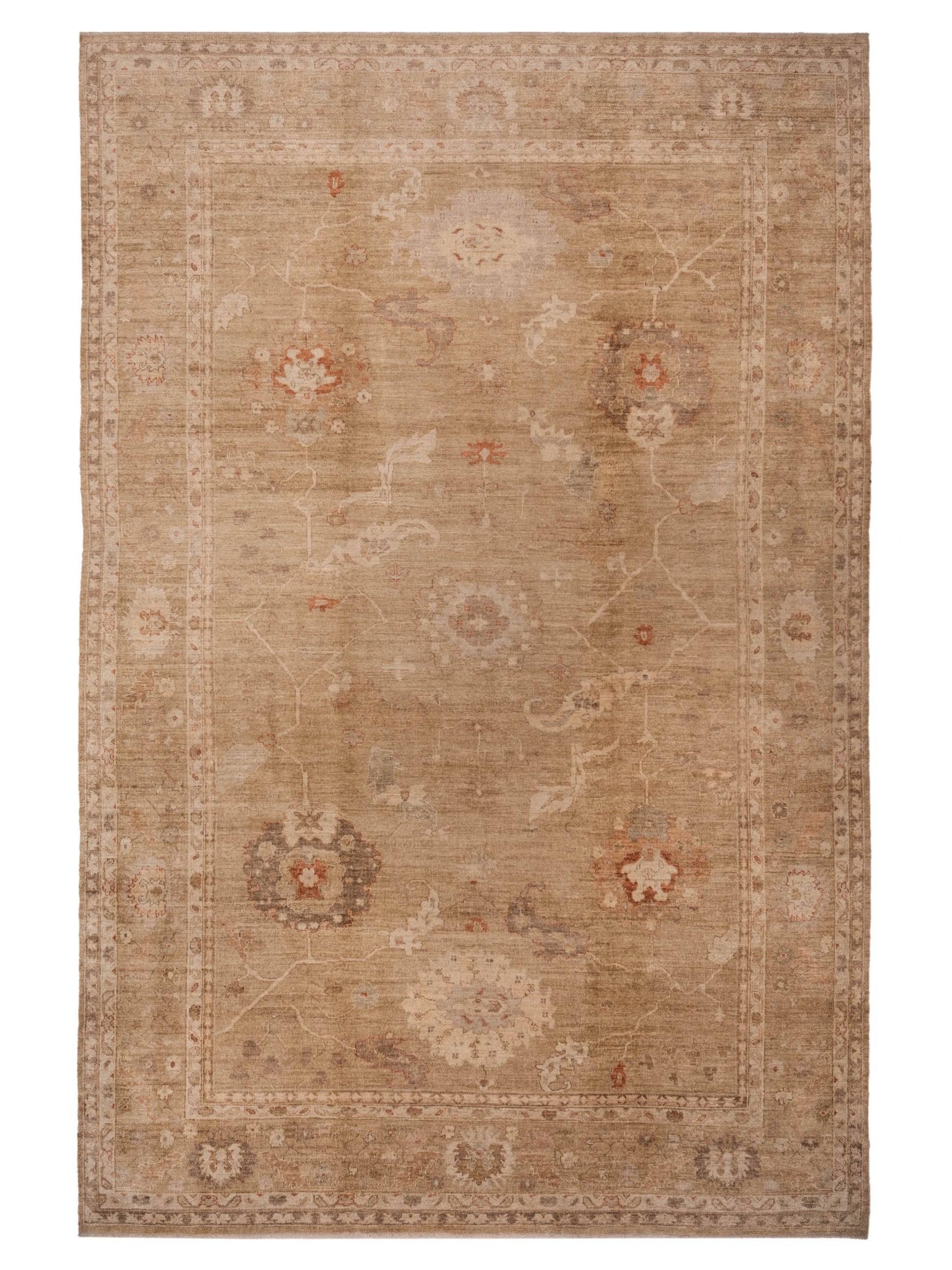 Anadol Angora Oushak  Gold Gold Traditional