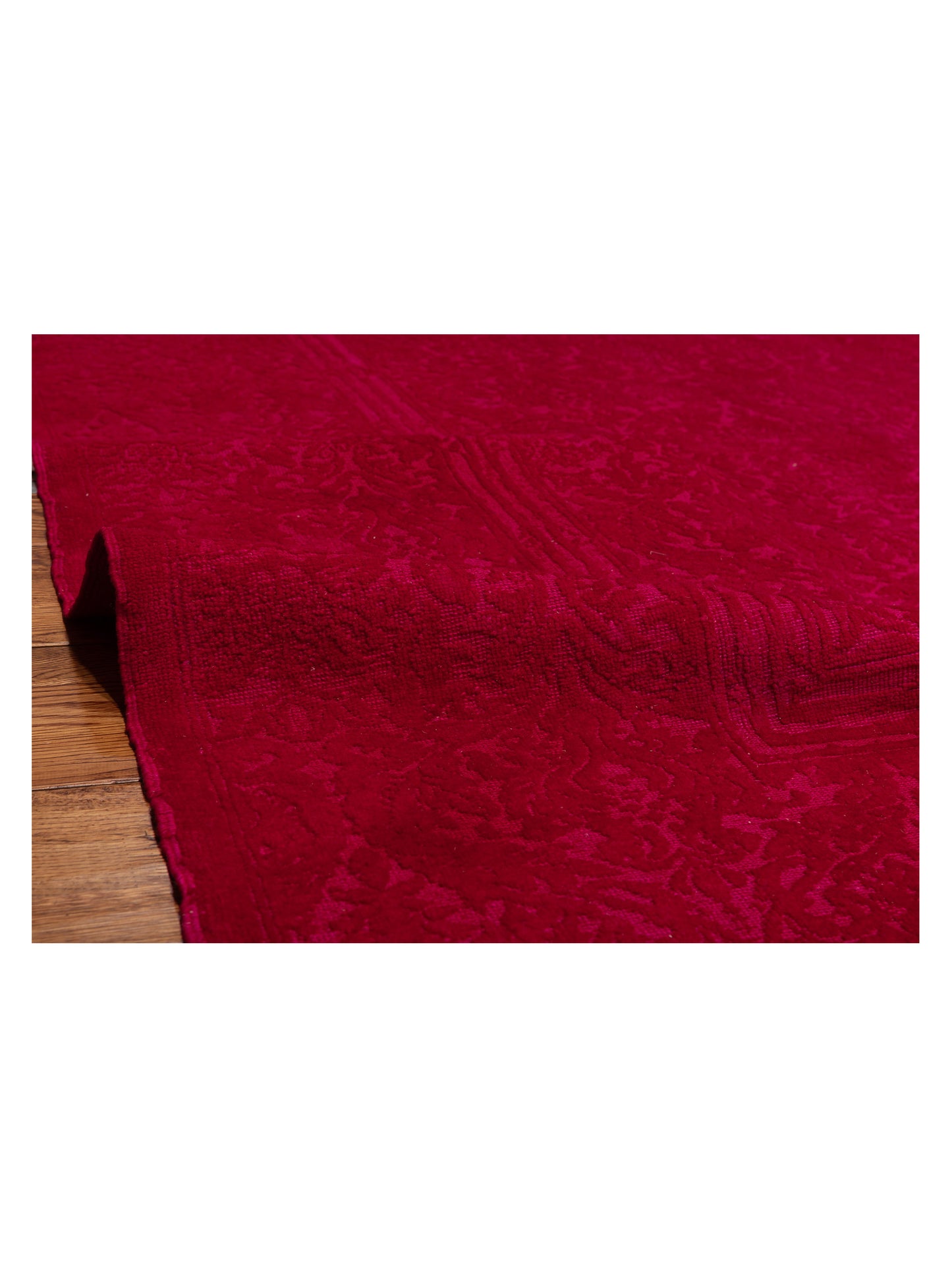 Color Bouquet 109169 Pink Pink 8.3x9.8 Hand Knotted Rug