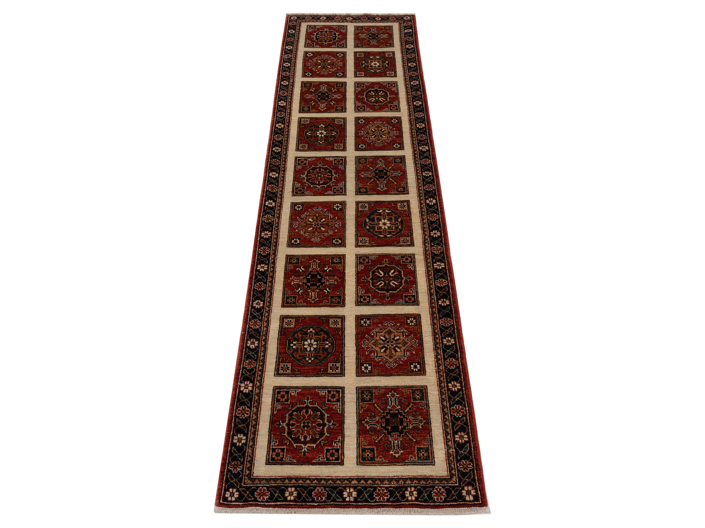 Akcha 121893 Multi 2.9x10 Hand Knotted Rug