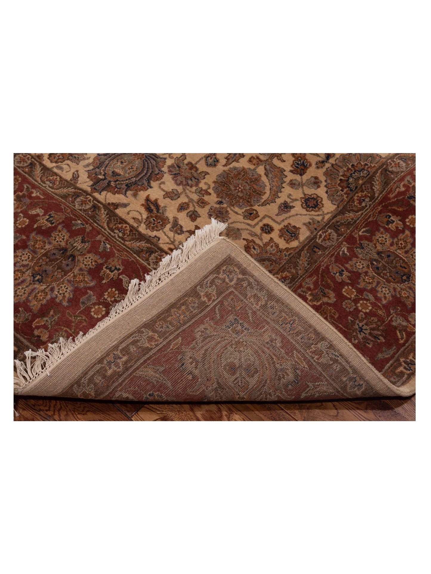 Sivas 90213 Beige Rust 8.1x10 Hand Knotted Rug