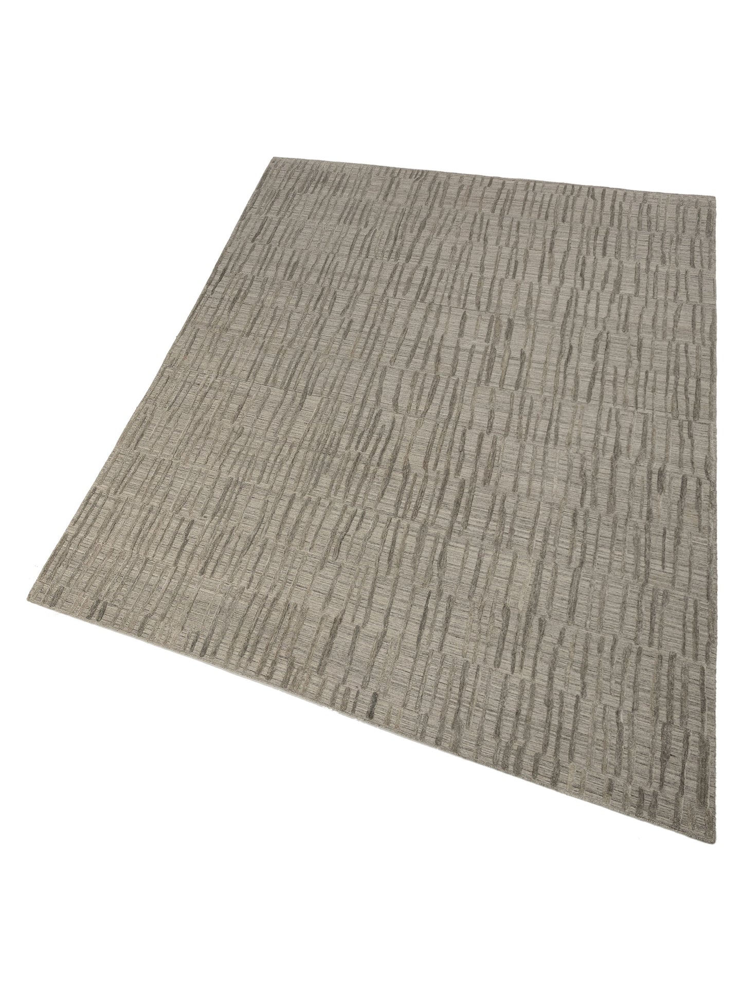 Himalayan 142557 Silver 8.11x12.1 Hand Knotted Rug