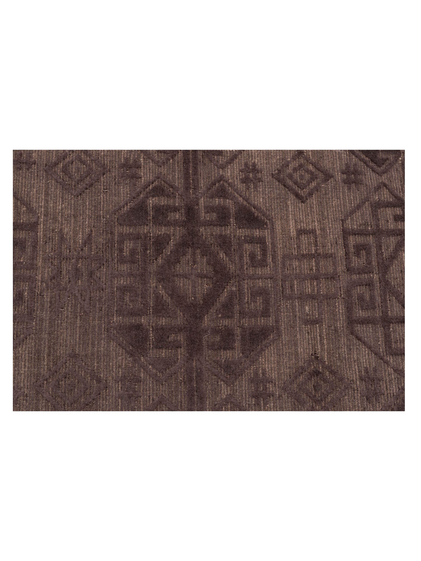 Himalayan 120367 Brown 6x9 Hand Knotted Rug