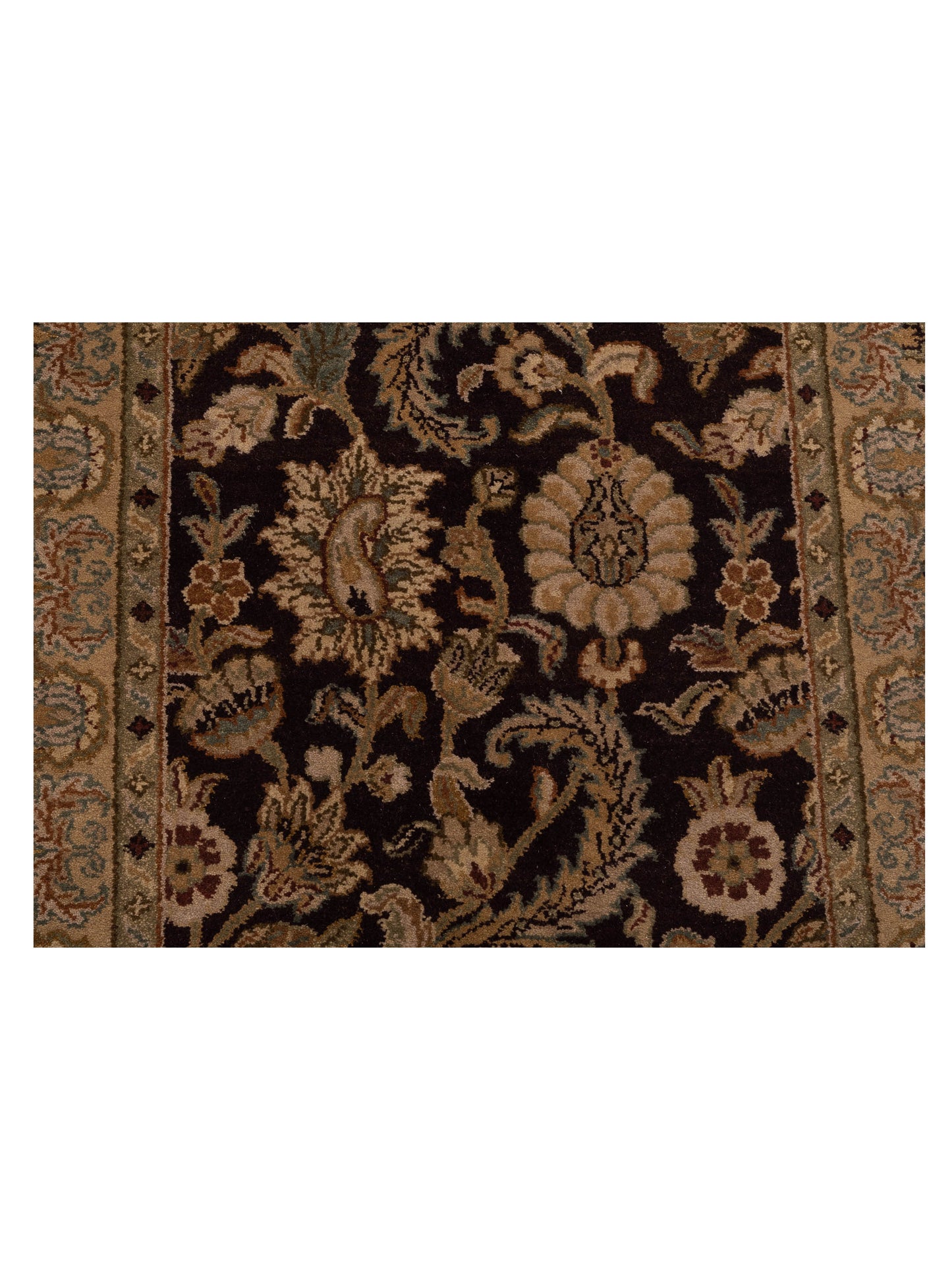Jahan 84215 Purple Ivory 3x16.1 Hand Knotted Rug