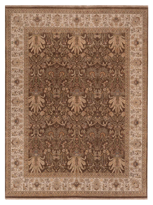 Rajpur Platinum  Brown Ivory Traditional