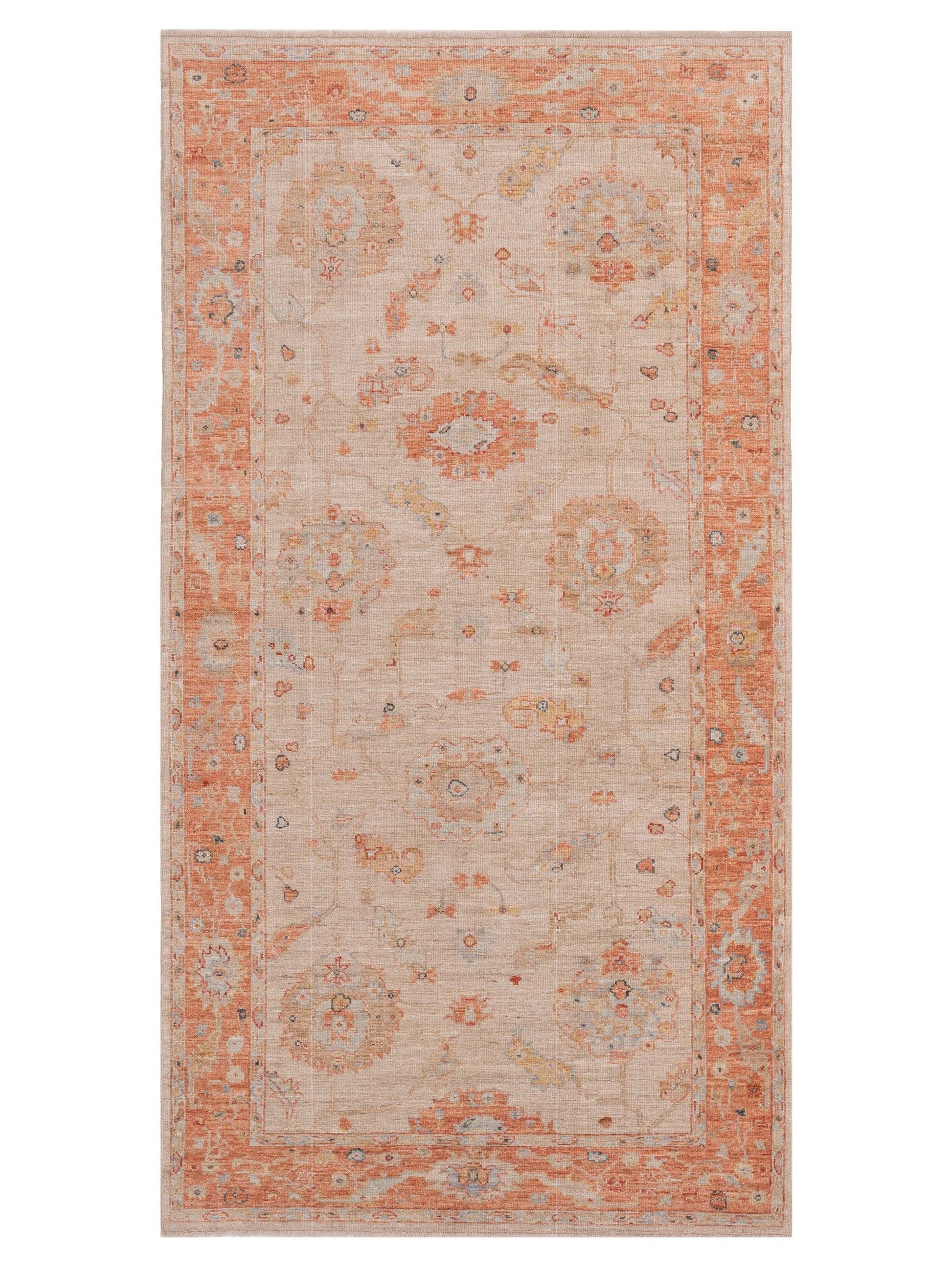 Anadol Angora Oushak  Beige Rust Traditional