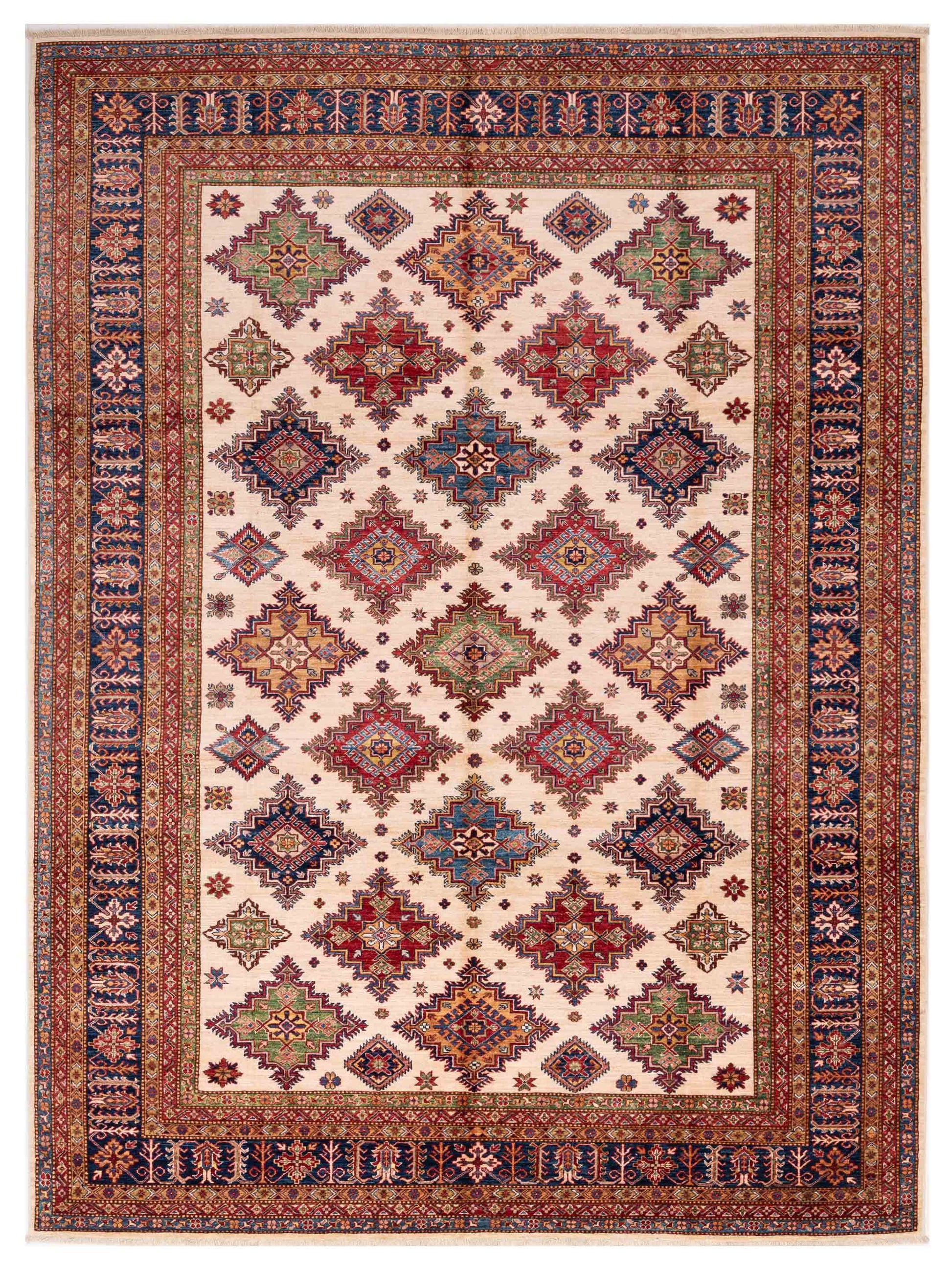 Nomad Super Kazak  Ivory Navy Tribal