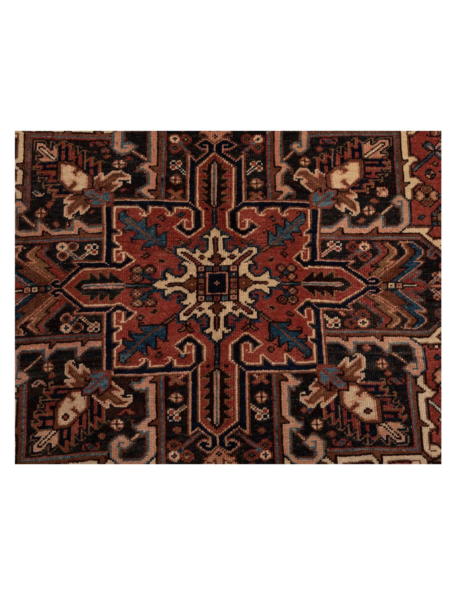 Persian 80602 Red Brown 8.3x11 Hand Knotted Rug