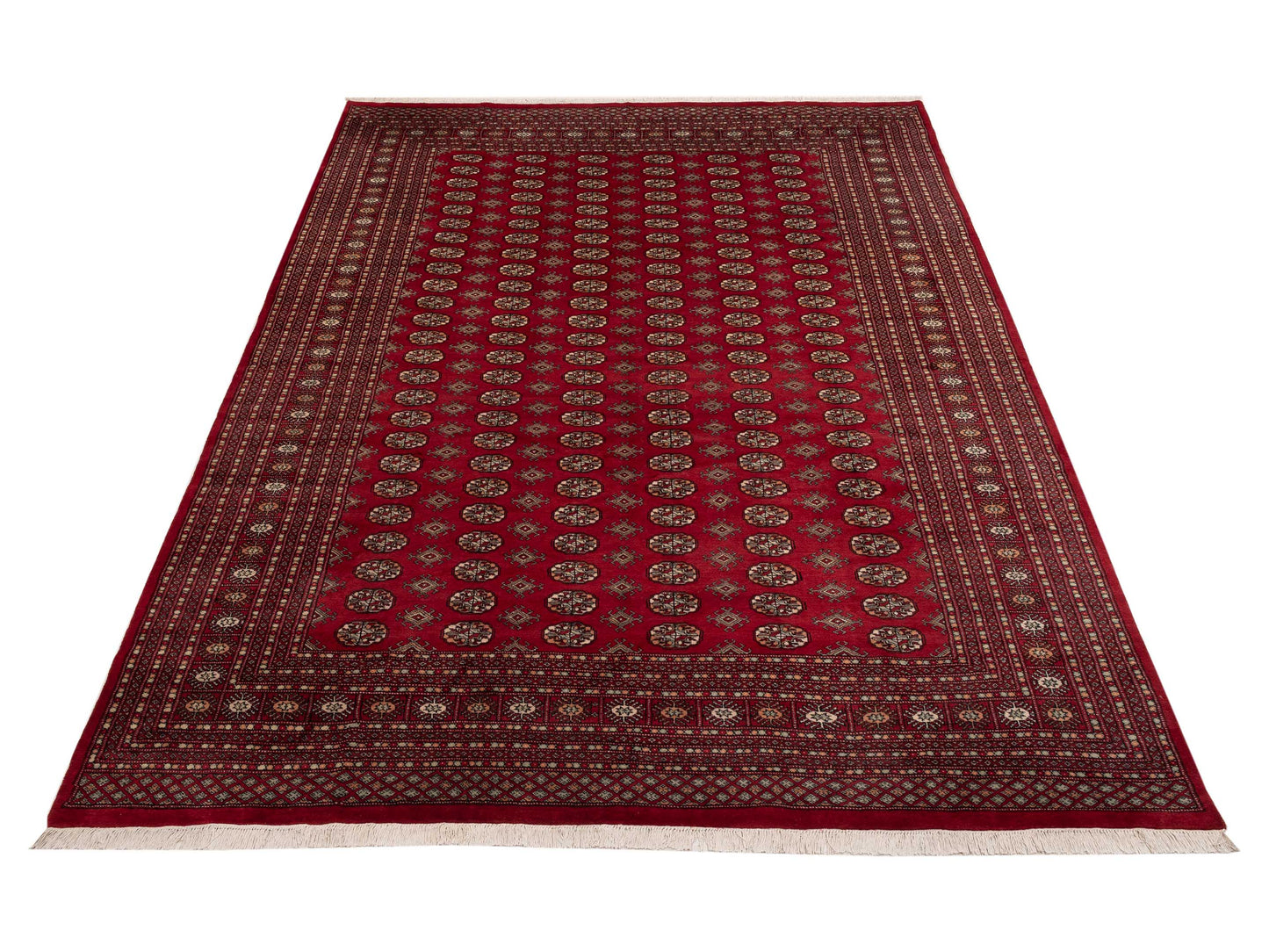 Bokhara 151434 Red Red 9.2x12.3 Hand Knotted Rug