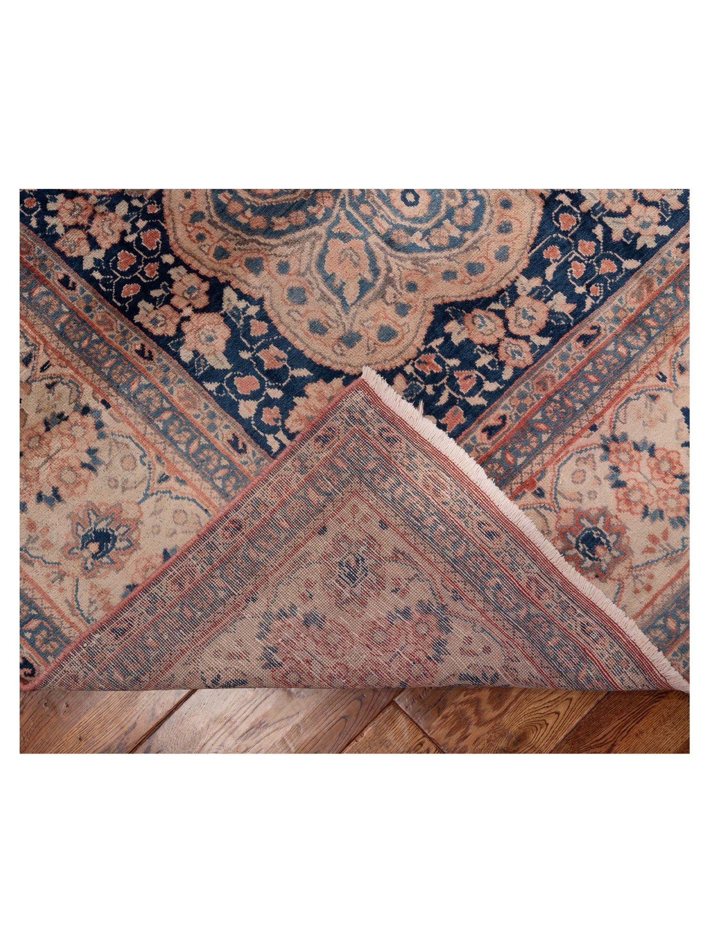Persian 153622 Rust Ivory 9.11x14 Hand Knotted Rug