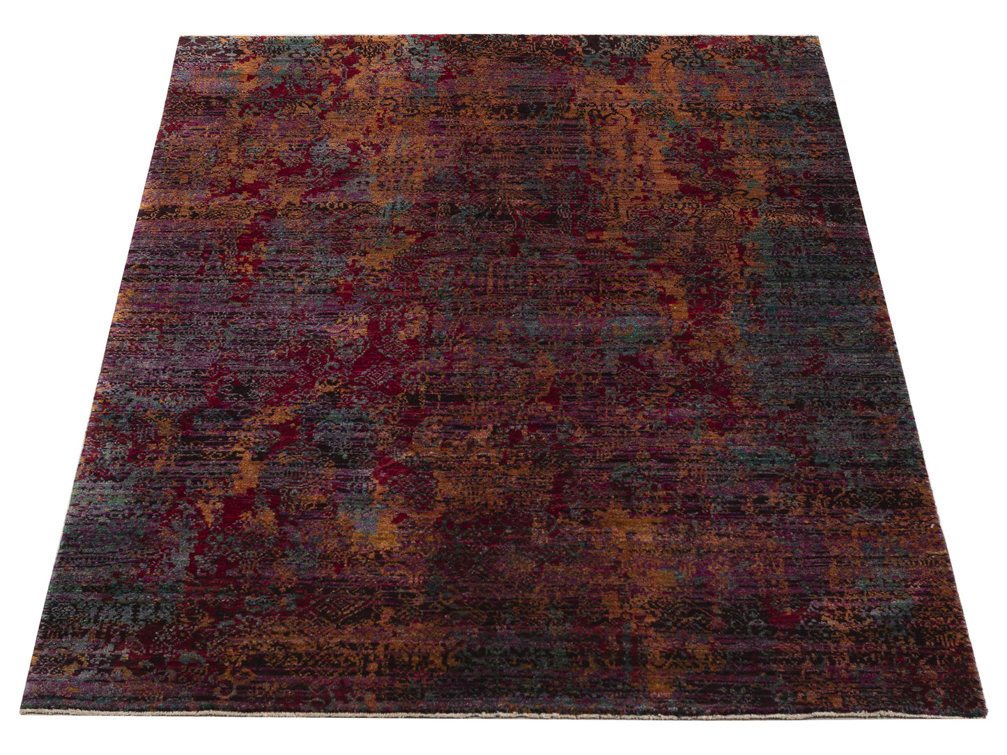 Mastersilk 125073 Multi 5x7.3 Hand Knotted Rug