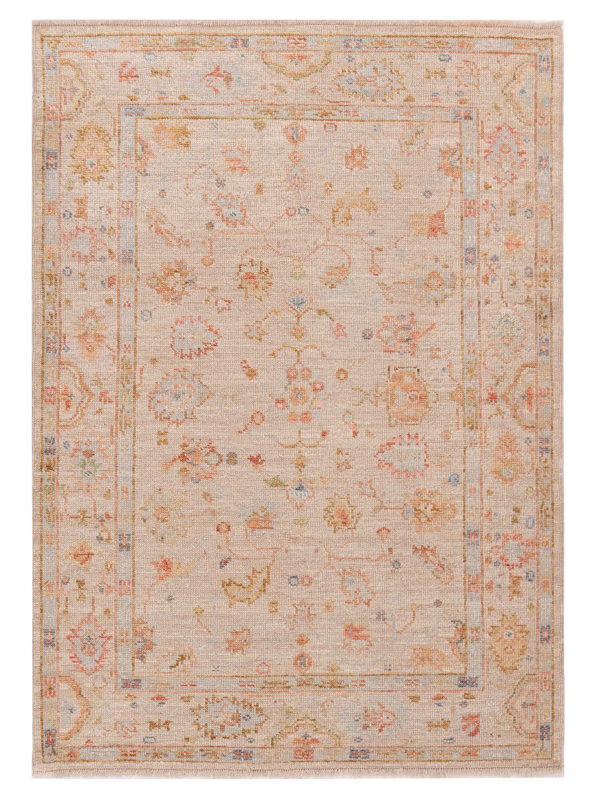 Anadol Angora Oushak  Beige Beige Traditional