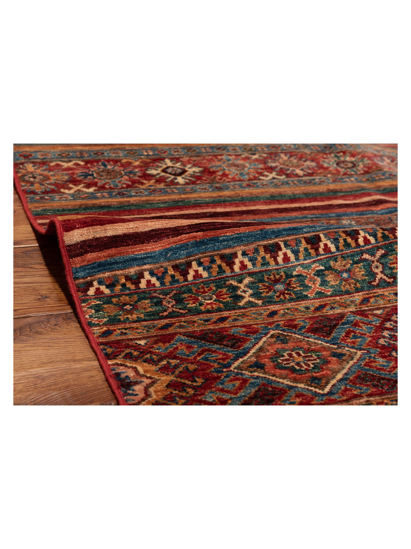Khorjin 149064 Multi Multi 4.1x6 Hand Knotted Rug