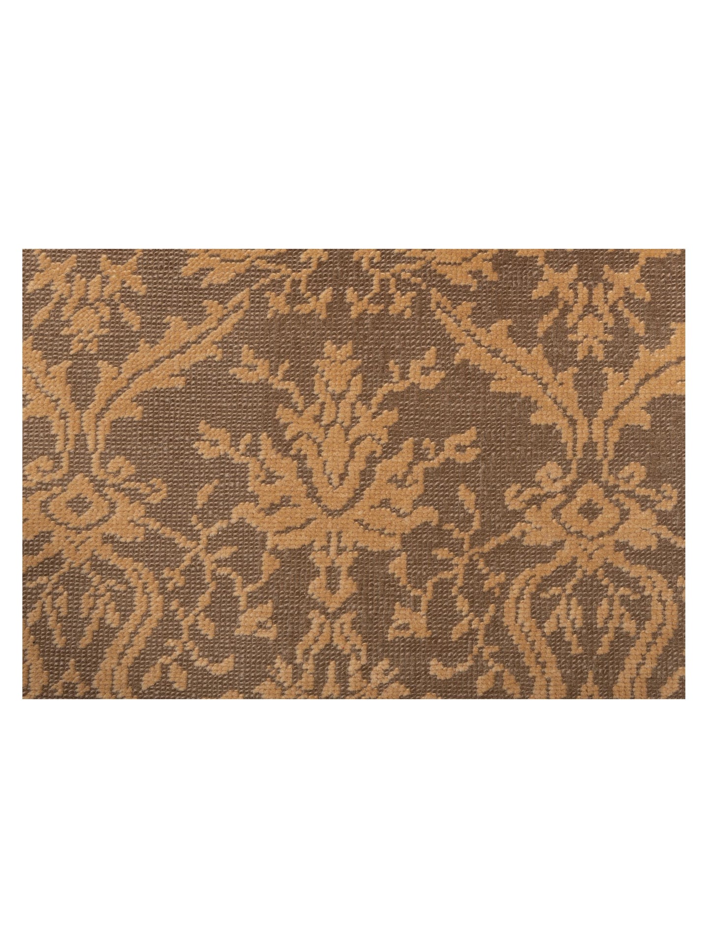 Vintage 107496 Silver 4.10x6.2 Hand Knotted Rug