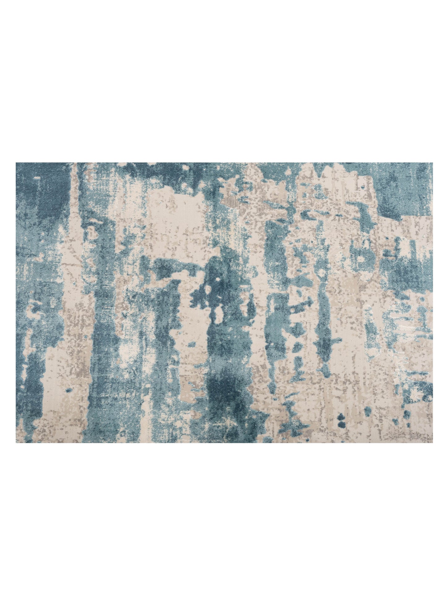 Palermo 130423 Blue Ivory 6.7x9.6 Machine Made Rug
