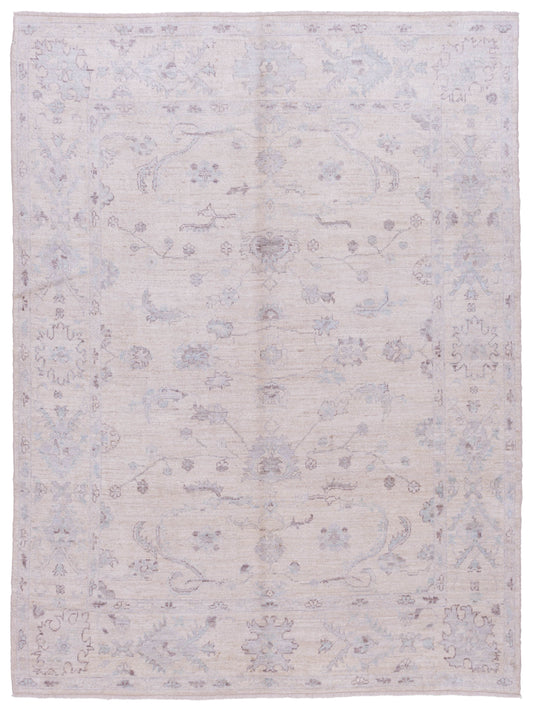 Anadol Angora Oushak  Ivory Ivory Traditional