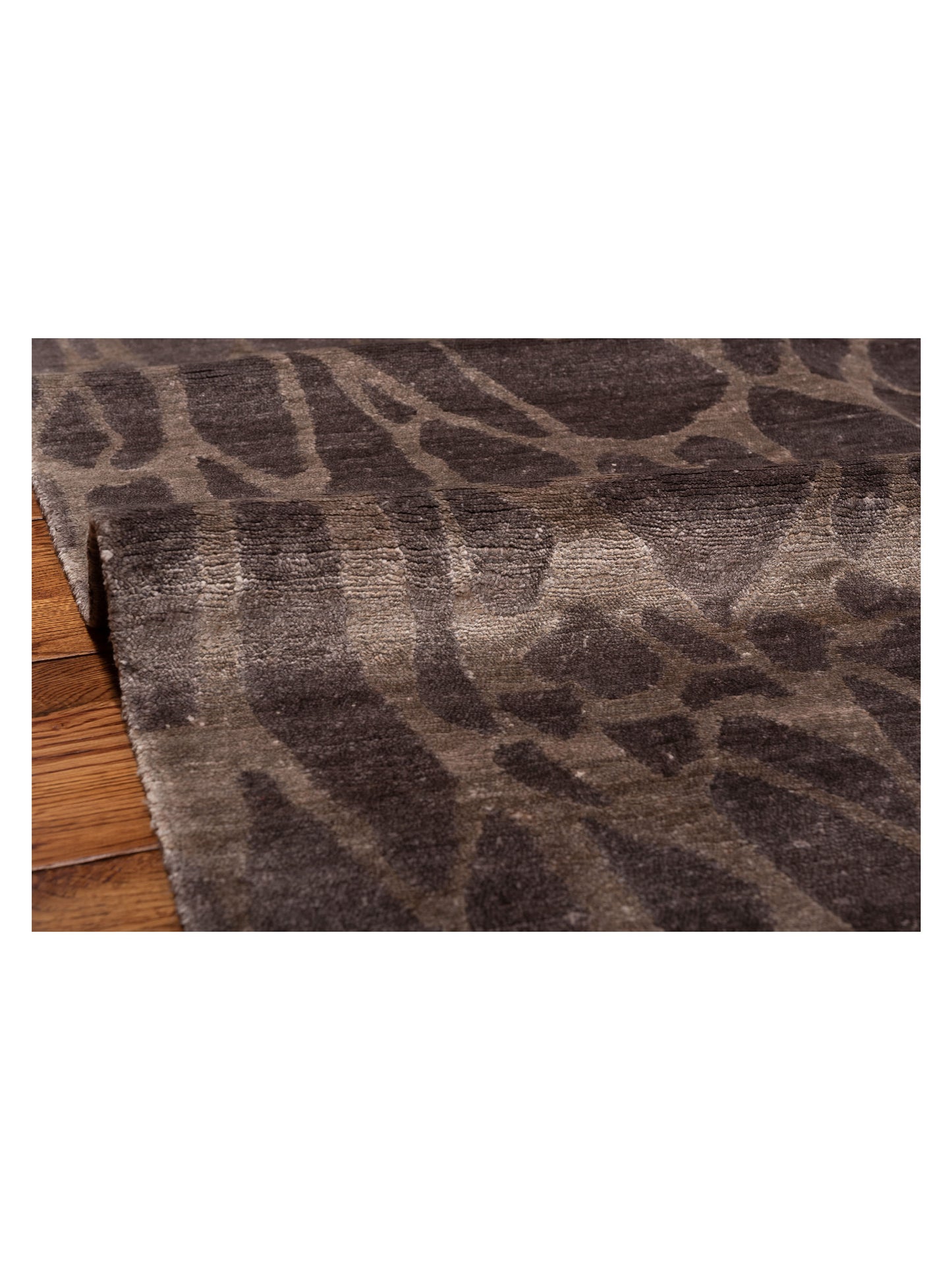 Tibetino 120501 Brown 10.1x14 Hand Knotted Rug