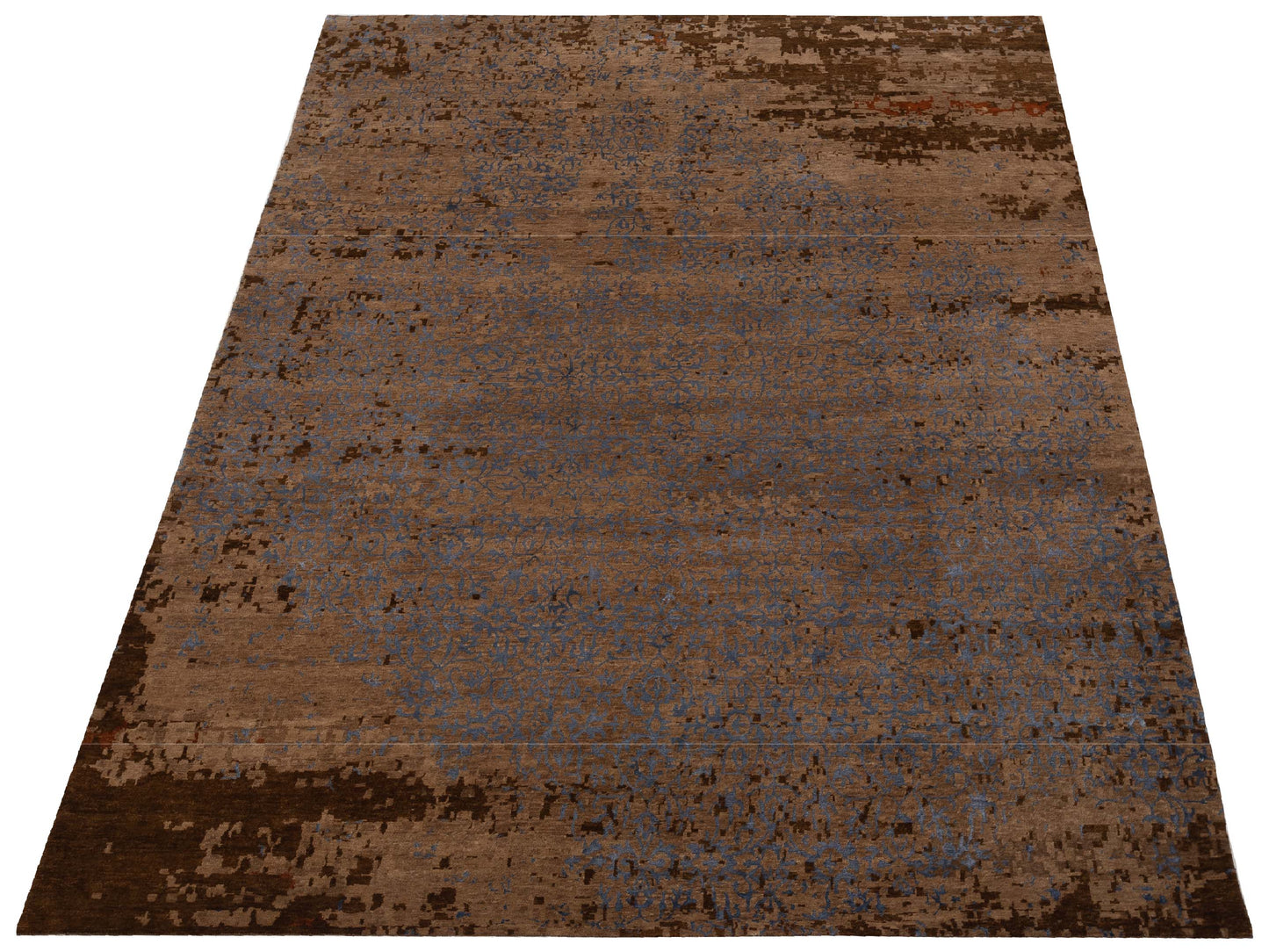 Tibetino 124311 Brown 10.3x13.6 Hand Knotted Rug