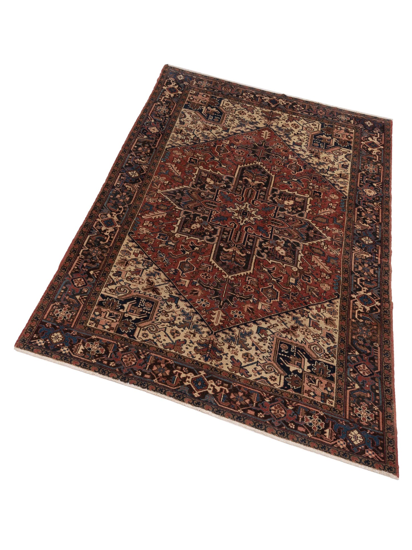 Persian 80602 Red Brown 8.3x11 Hand Knotted Rug