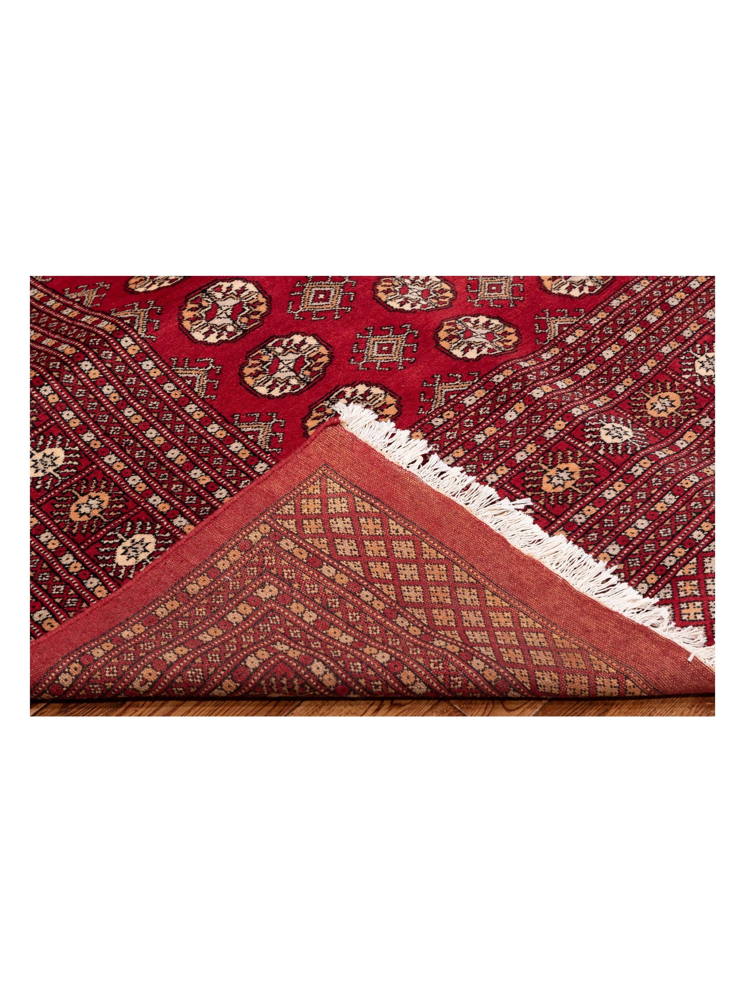 Bokhara 145701 Red 10.1x13.10 Hand Knotted Rug