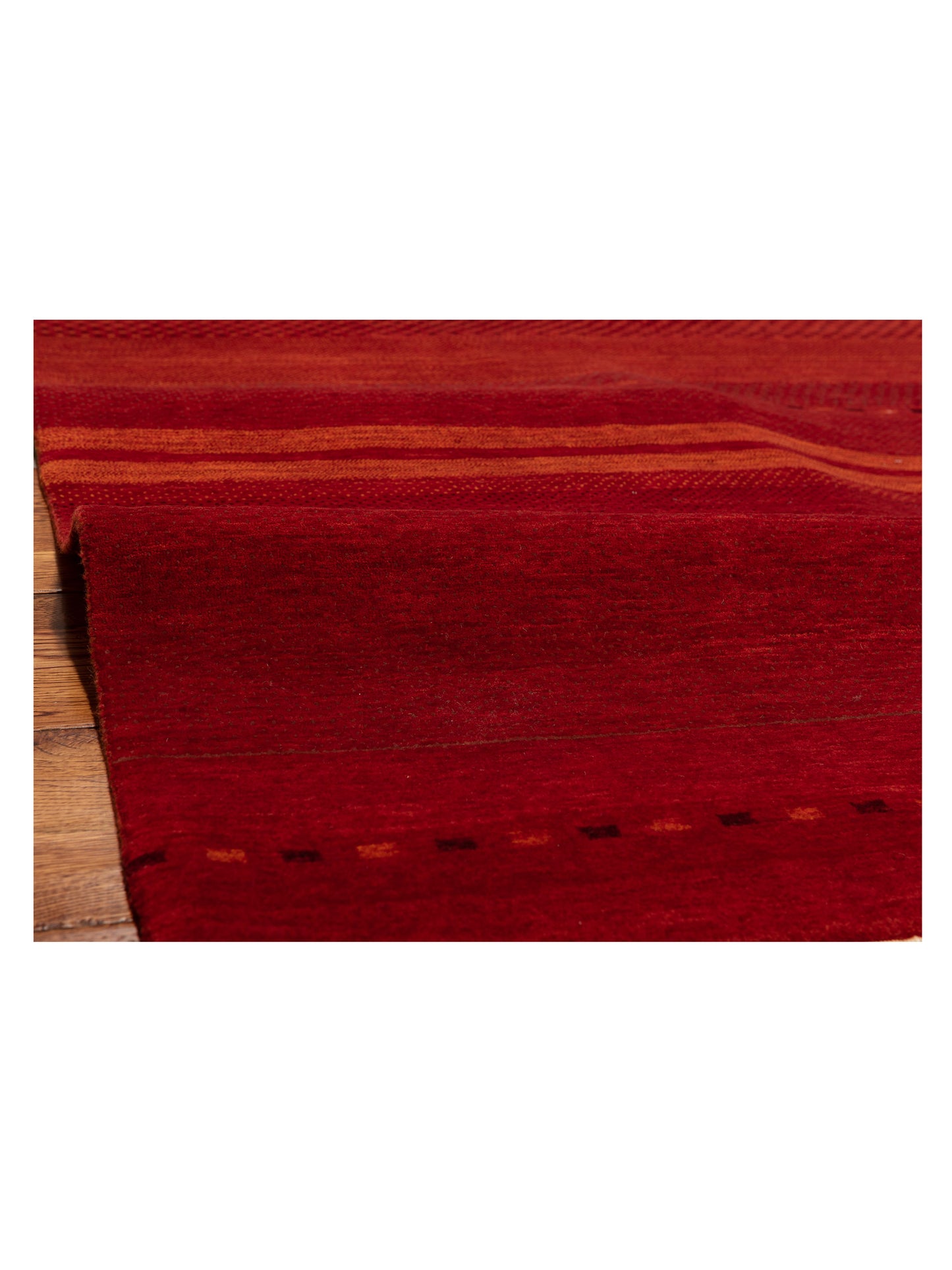 Loribaft 108471 Red 7.10x9.8 Hand Knotted Rug