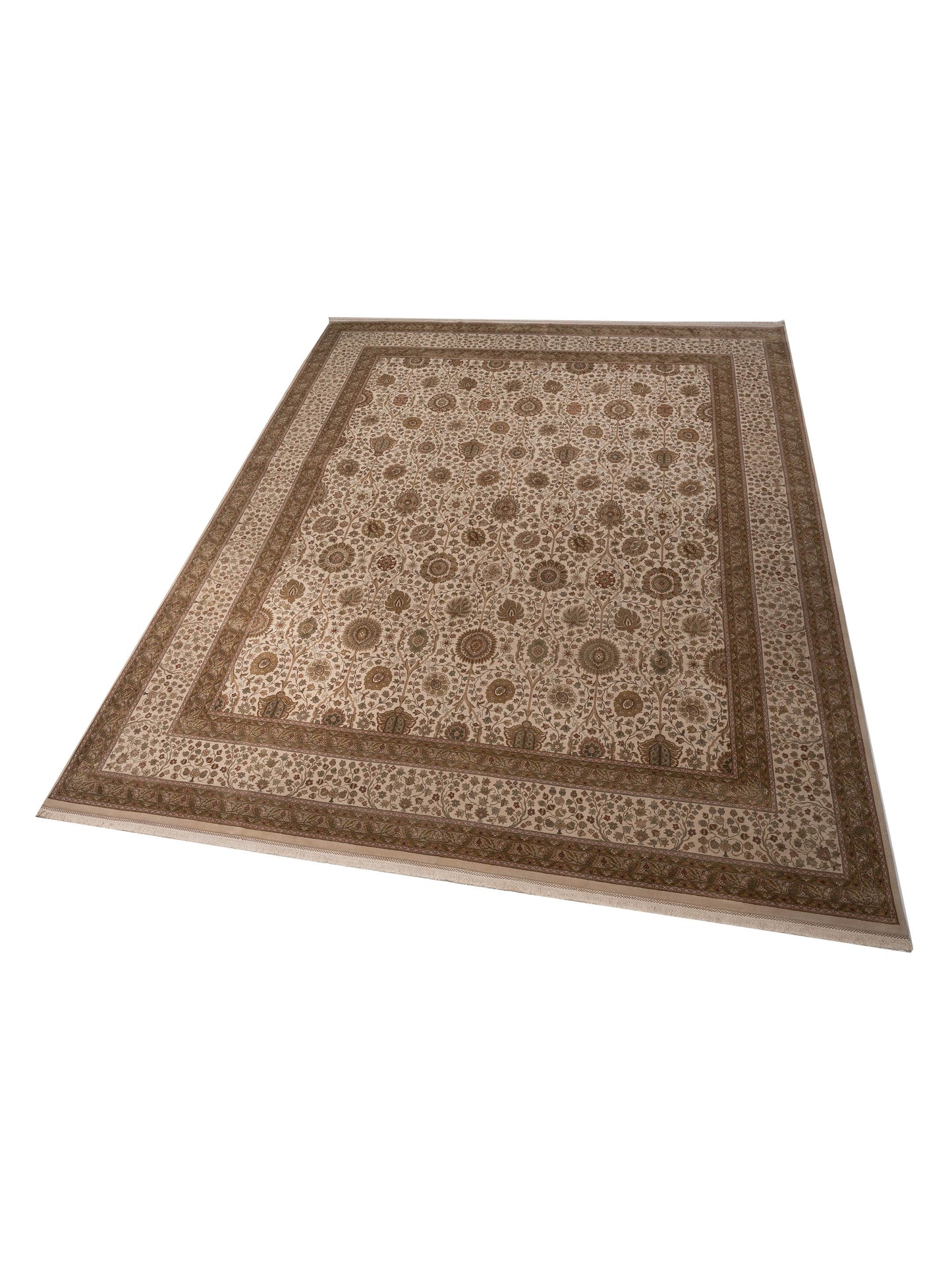 Empire 81643 Ivory Ivory 12.3x15 Hand Knotted Rug