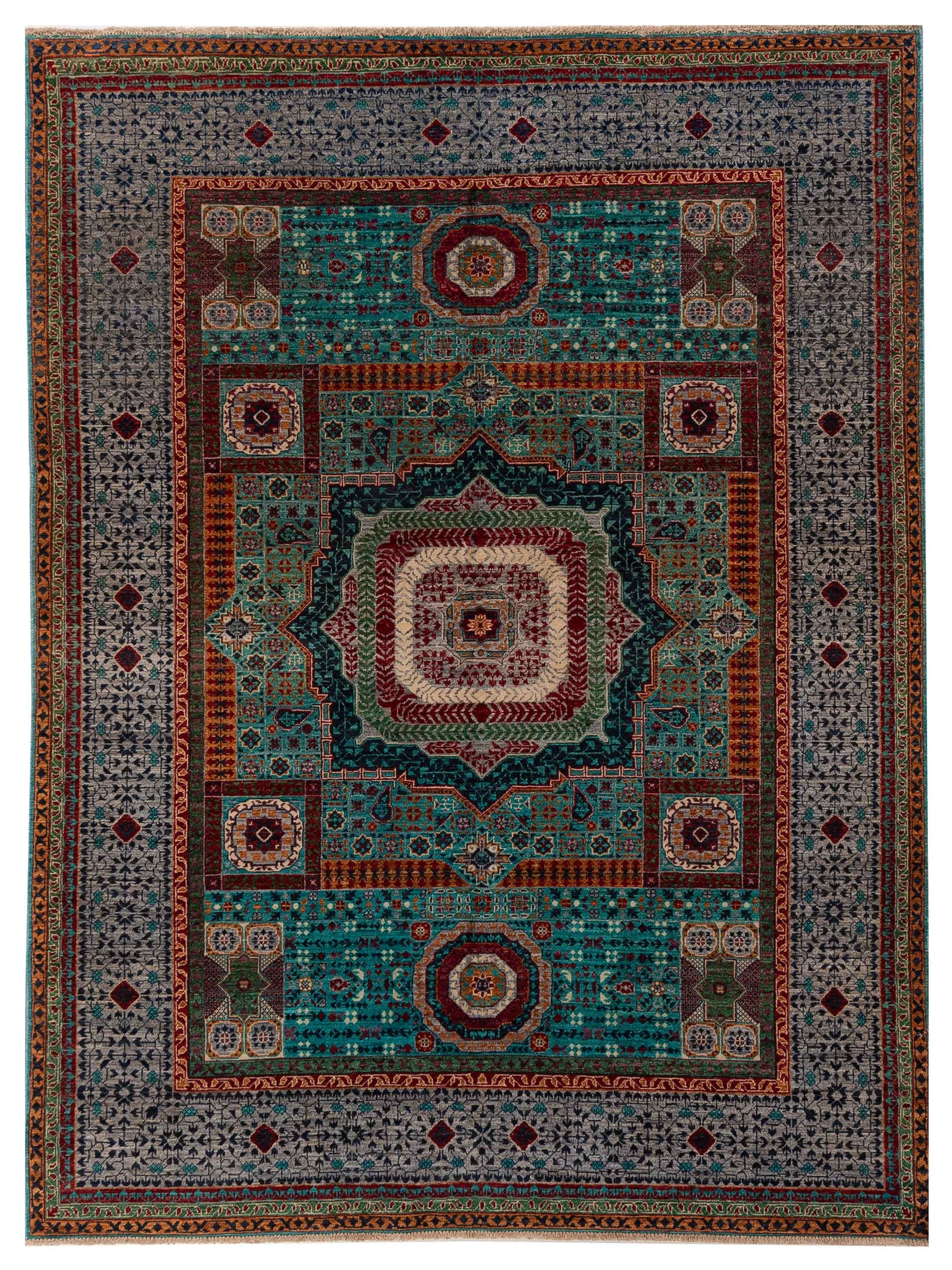 Nomad Super Mamluk  Blue Gray Geometric