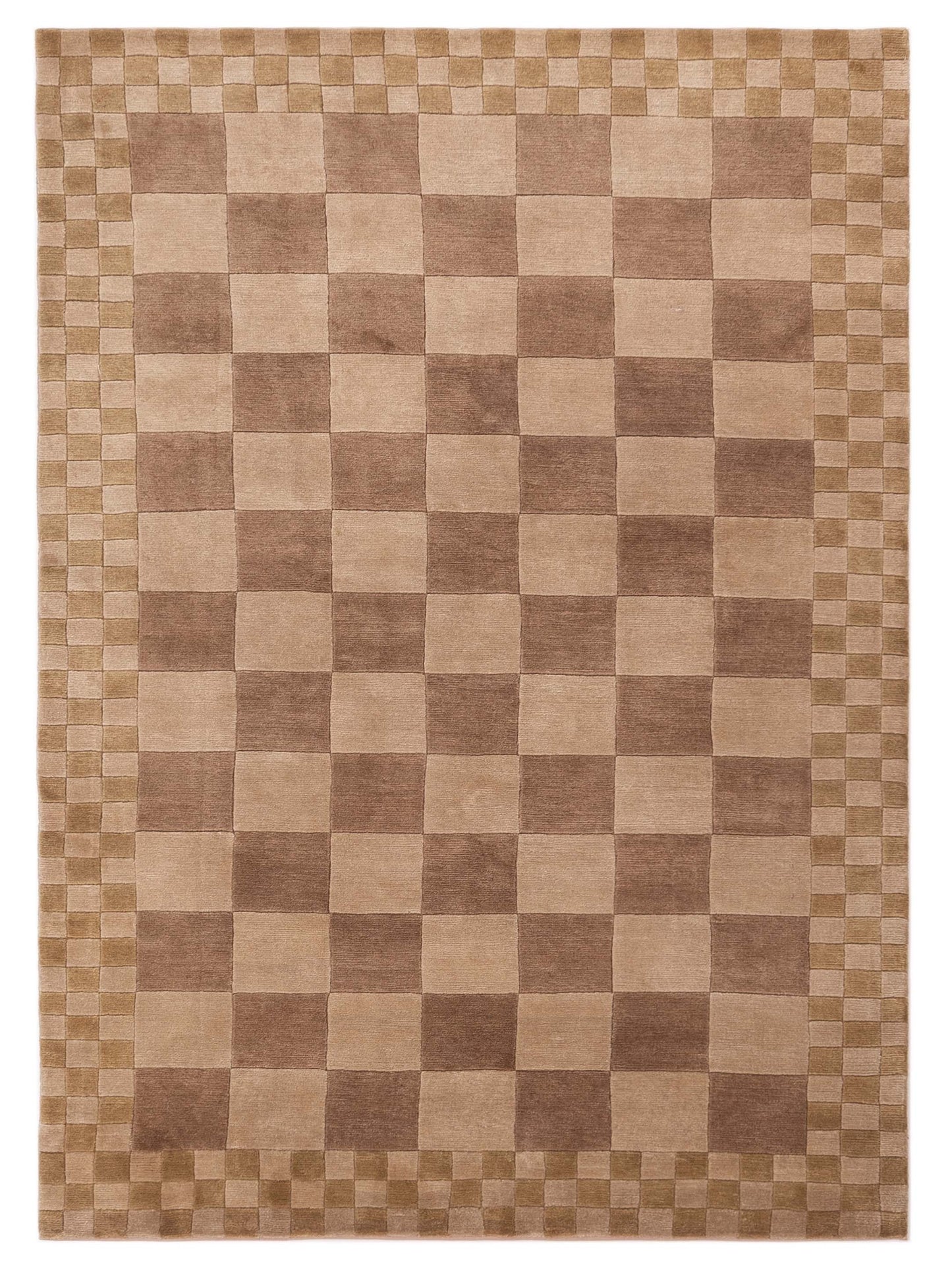 Siena Himalayan  Beige Brown Contemporary